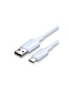 CABLE VENTION USB-A - USB-C 3A 60W 1M TRENZADO BLUE