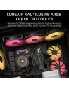 REFRIGERACION LIQUIDA CPU CORSAIR NAUTILUS 240MM ARGB BLACK
