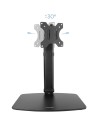 SOPORTE DE MESA TV MONITOR TOOQ REG.ALTURA GIR. INCL. 17-27 BLACK