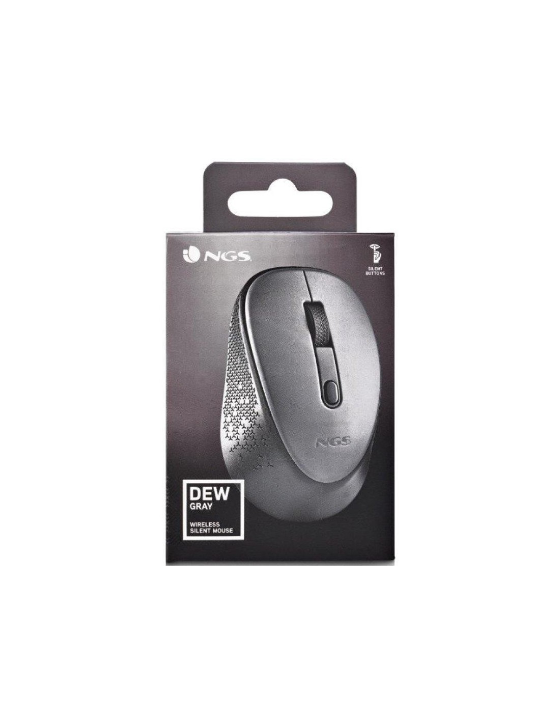 RATON NGS DEW GRAY WIRELESS SILENT GREY