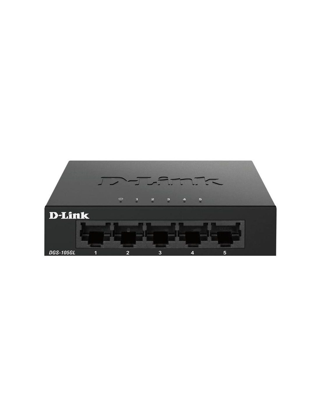 SWITCH D-LINK GIGABIT 5 PUERTOS DGS-105L METALICO