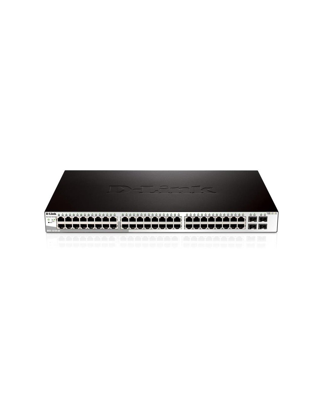 SWITCH D-LINK GIGABIT 48 PUERTOS + 4SFP SEMIGESTIONABLE DGS-1210-52