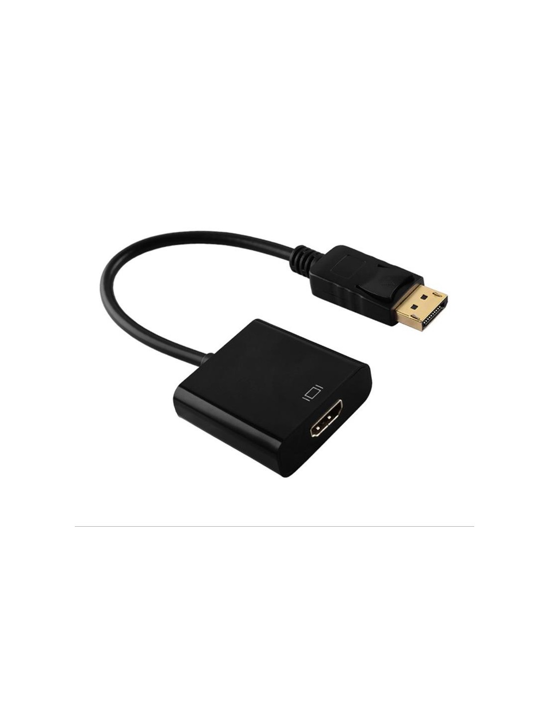 CABLE CONVERSOR ONEWAY DISPLAYPORT A HDMI DP/M-HDMI/H 15CM BLACK