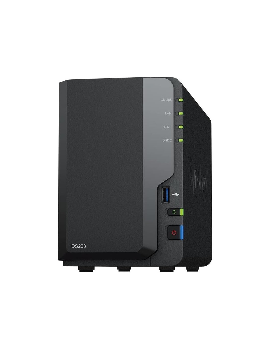 UNIDAD NAS SYNOLOGY 2 HDD/SSD DISKTATION CPU 1.7GHZ 4 NUCLEOS