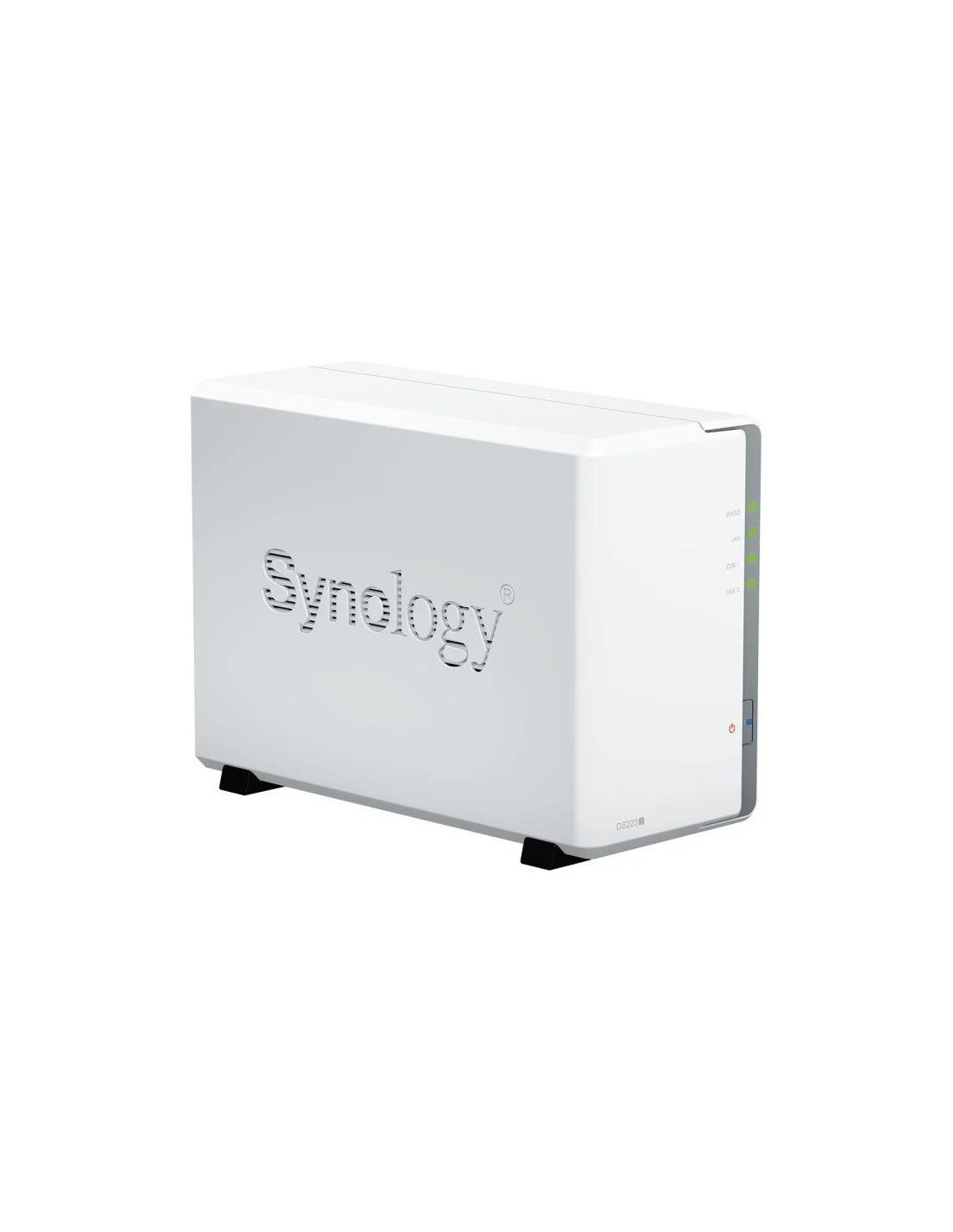 UNIDAD NAS SYNOLOGY 2 HDD/SSD DISKSTATION CPU 1.7GHZ 4 NUCLEOS WHITE