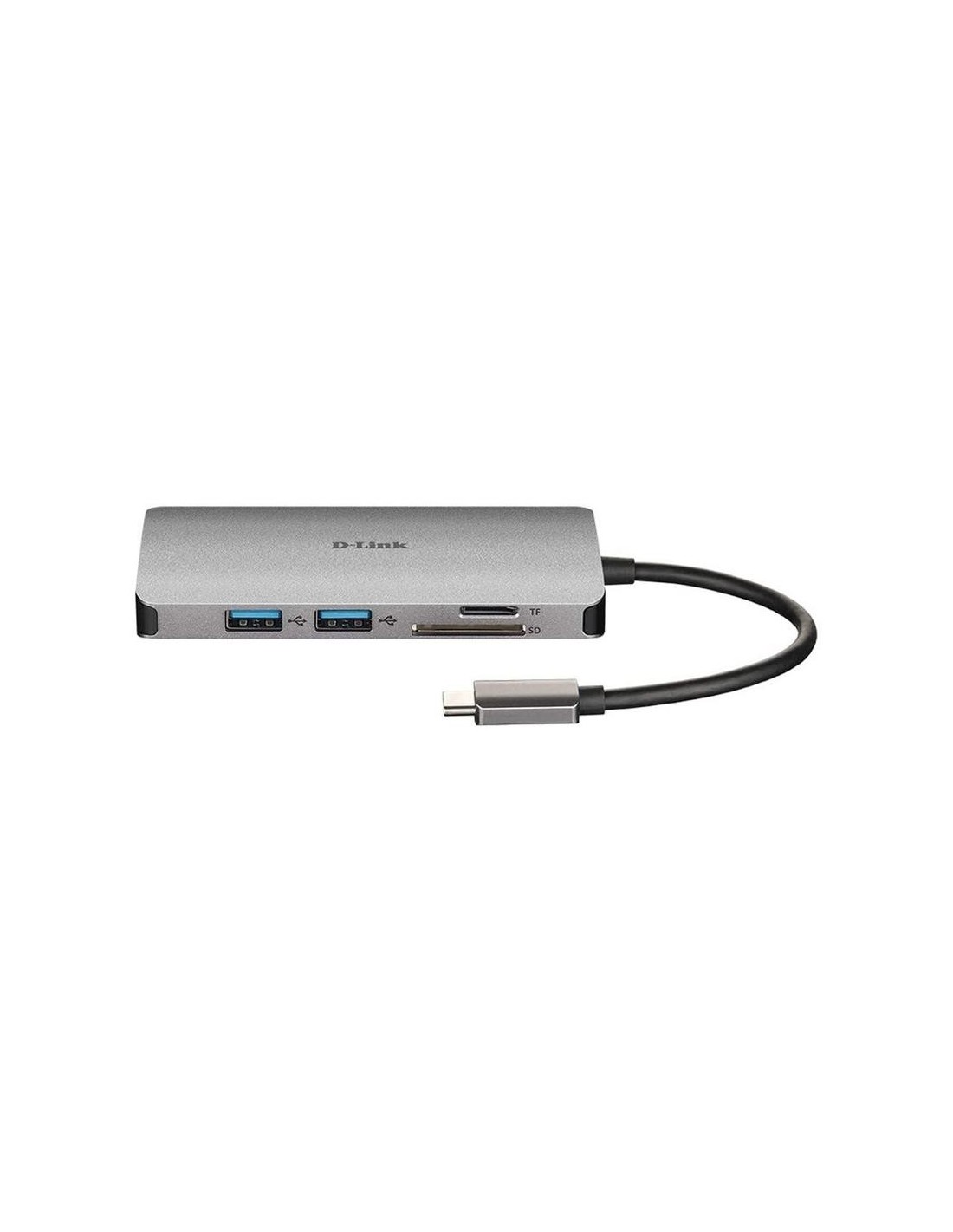 DOCK HUB USB D-LINK 8 EN 1 DUB-M810 USB-C