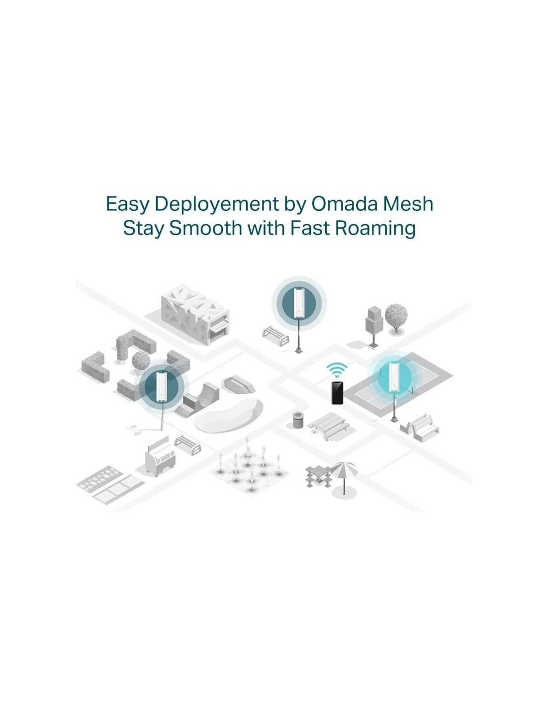 ACCESS POINT TP-LINK EAP610-OUTDOOR AX1800 DUAL BAND WI-FI 6 EXTERIOR POE