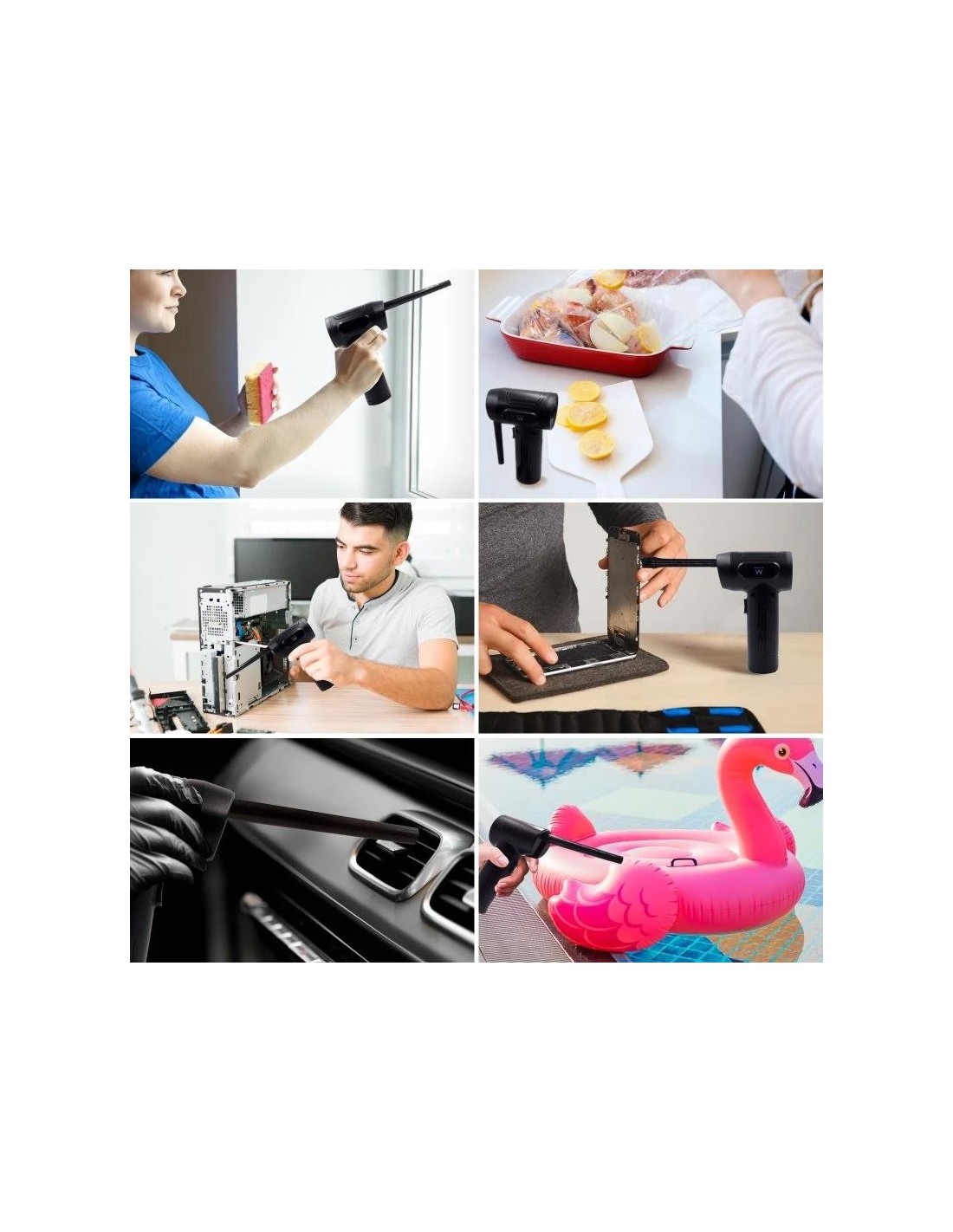 PISTOLA AIRE ELECTRICO LIMPIAPOLVO EWENT