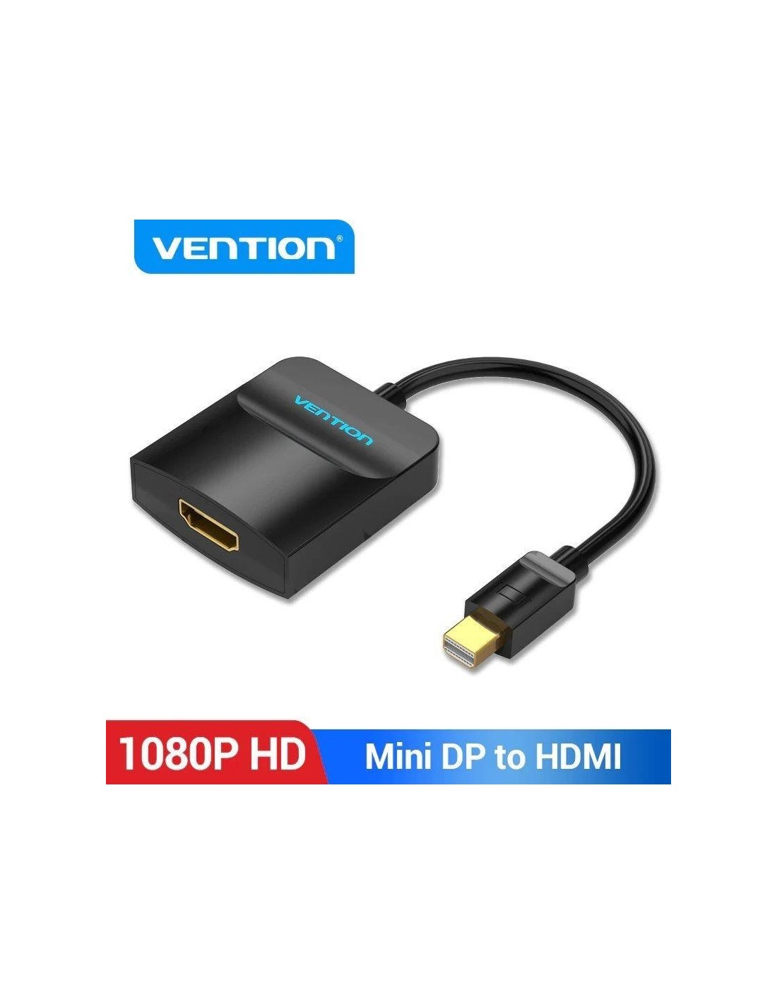 ADAPTADOR MINI DISPLAYPORT - HDMI VENTION MINI DP/M - HDMI/H 15CM BLACK