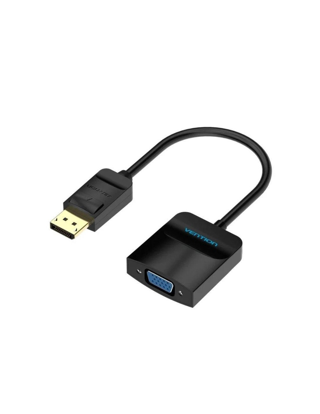 CABLE CONVERSOR VENTION DISPLAYPORT/M - VGA/H 15CM BLACK