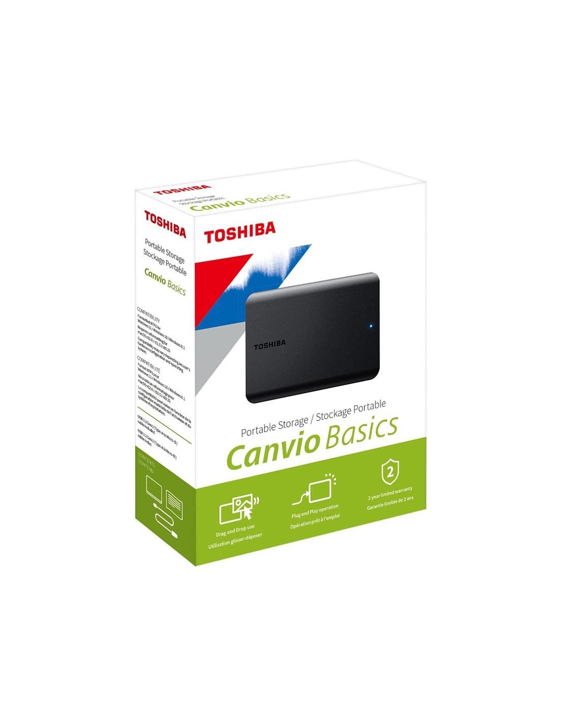 DISCO DURO EXTERNO TOSHIBA CB 4TB 2,5 USB 3.2