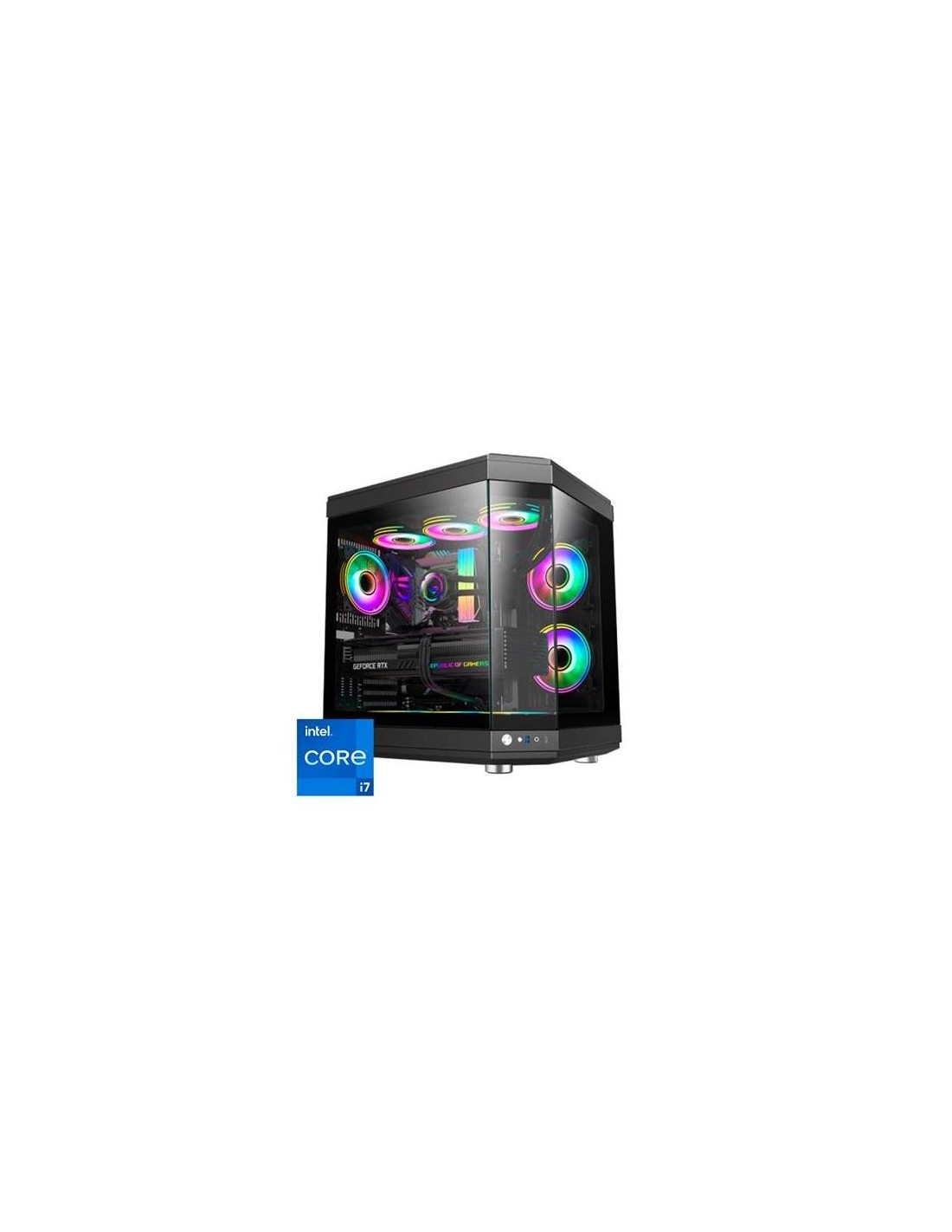 ORDENADOR GAMING HYPE PRO RGB I7 14700K/64 DDR5/2TB NVME/REF.LIQ/1000W BLACK