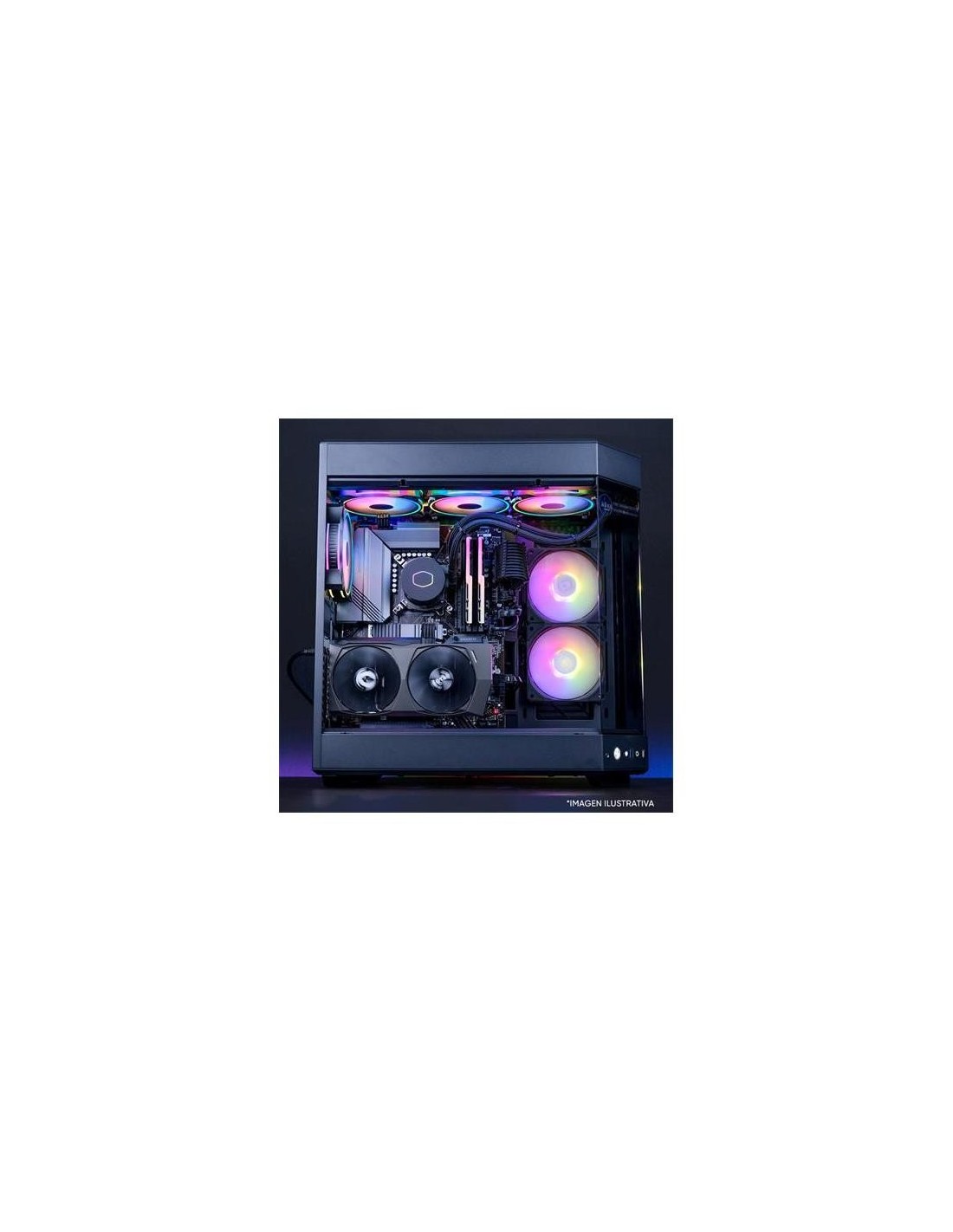 ORDENADOR GAMING HYPE PRO RGB I7 14700K/64 DDR5/2TB NVME/REF.LIQ/1000W BLACK