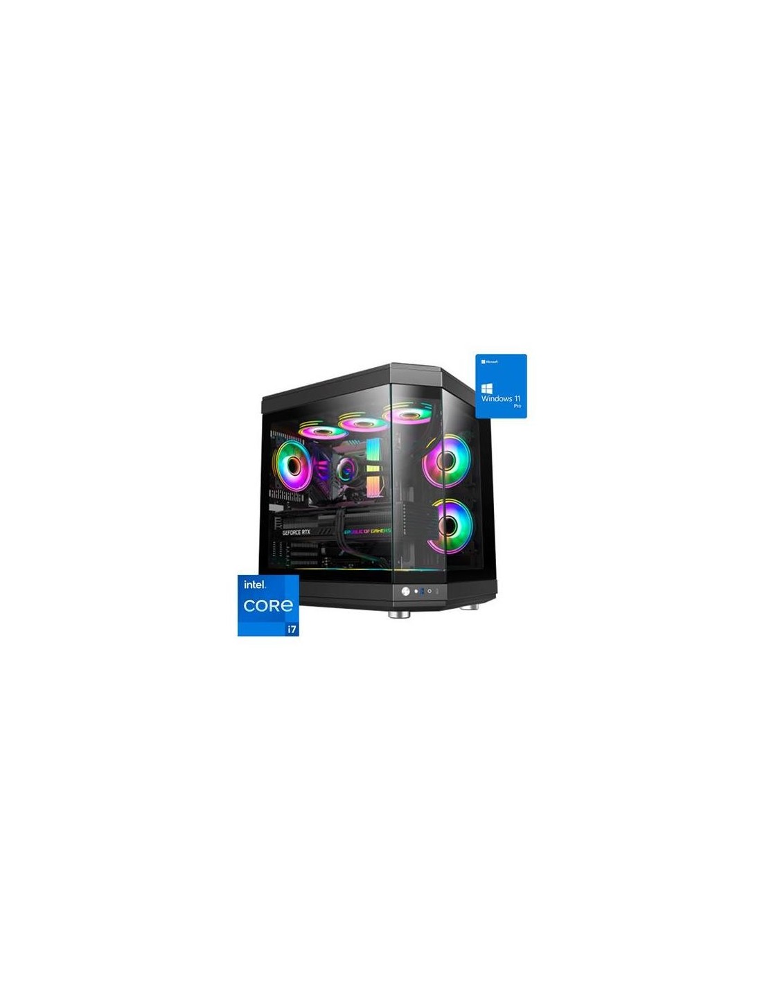 ORDENADOR GAMING HYPE PRO RGB I7 14700K/64 DDR5/2TB NVME/REF.LIQ/1000W/W11PRO BLACK
