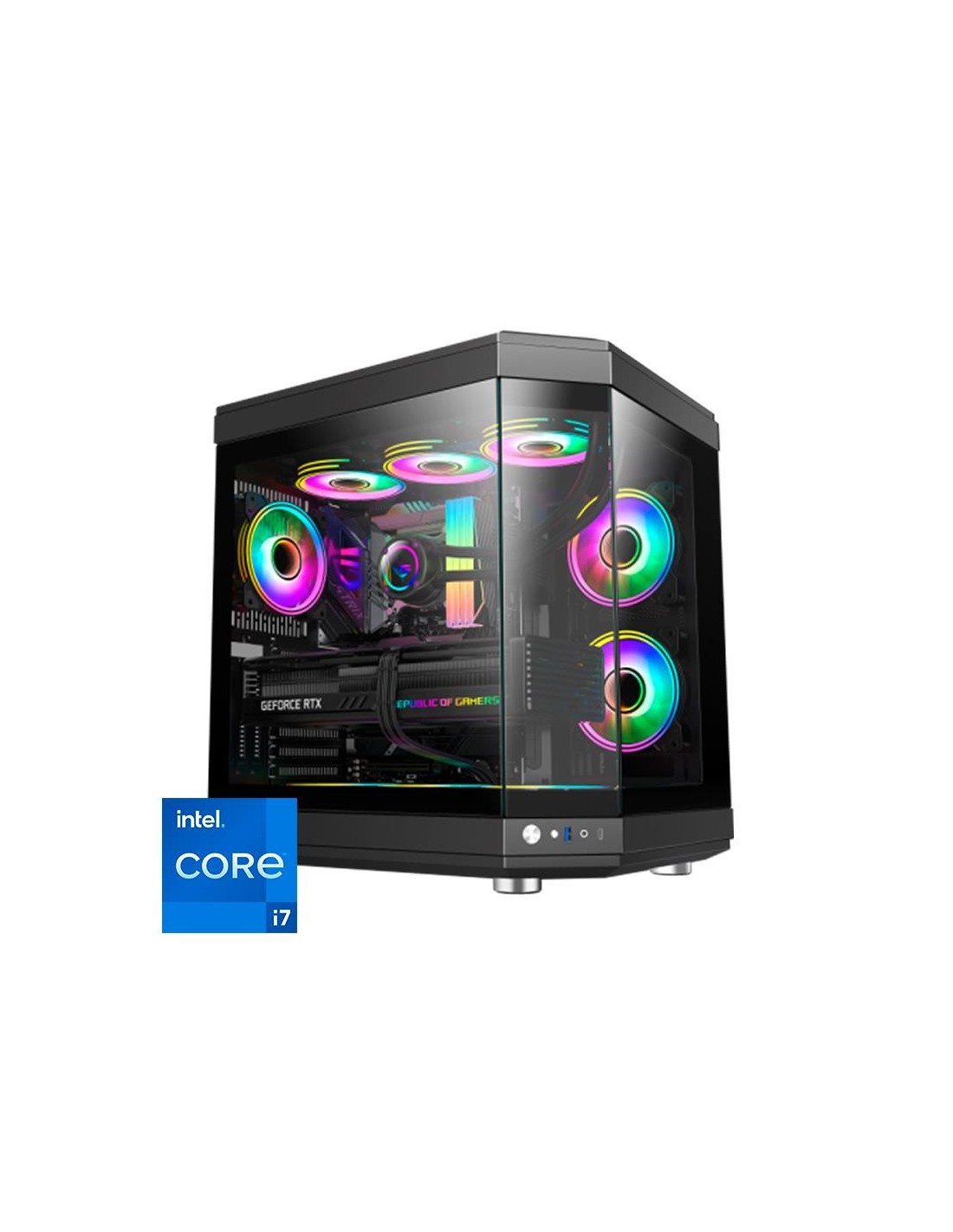 ORDENADOR GAMING HYPE RGB I7 14700K/32 DDR5/2TB NVME/REF.LIQ/850W BLACK