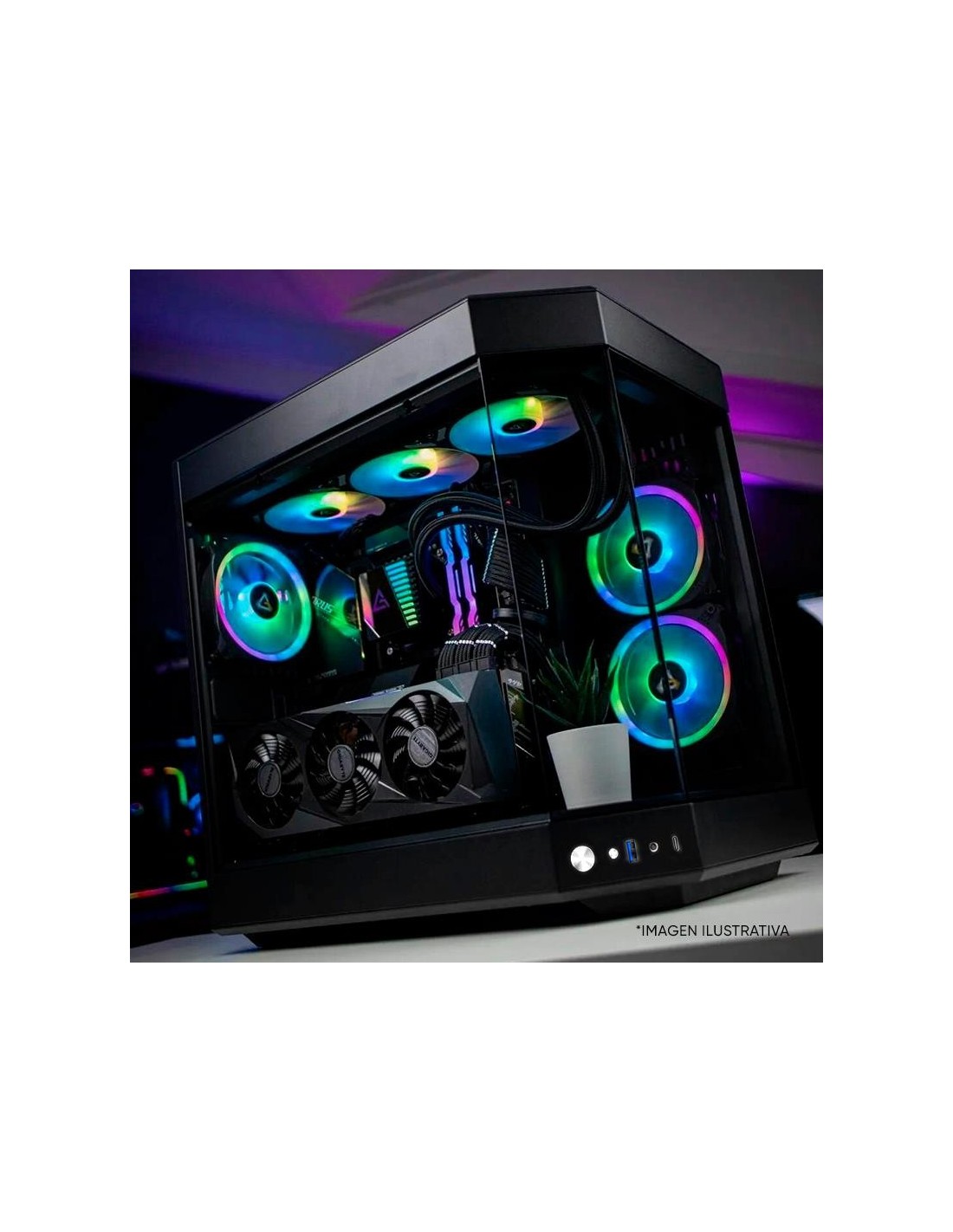 ORDENADOR GAMING HYPE RGB I7 14700K/32 DDR5/2TB NVME/REF.LIQ/850W BLACK