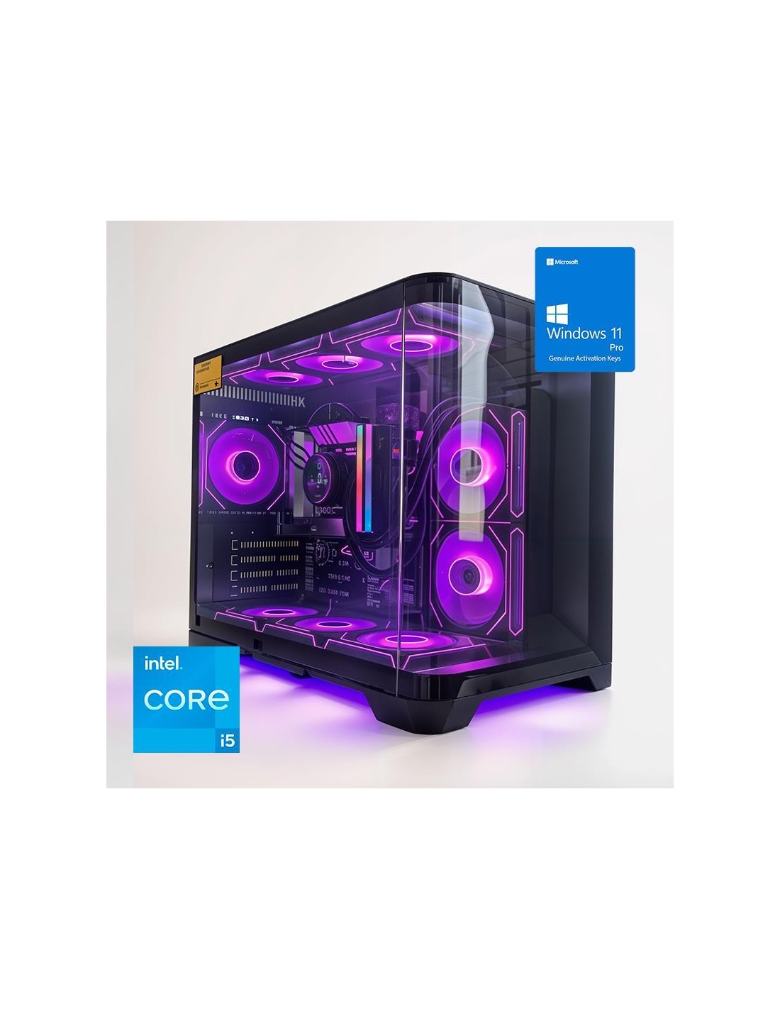 ORDENADOR GAMING HYPE M RGB I5 14400/32GB/SSD1TB NVME/R.LIQ/850W/W11PRO