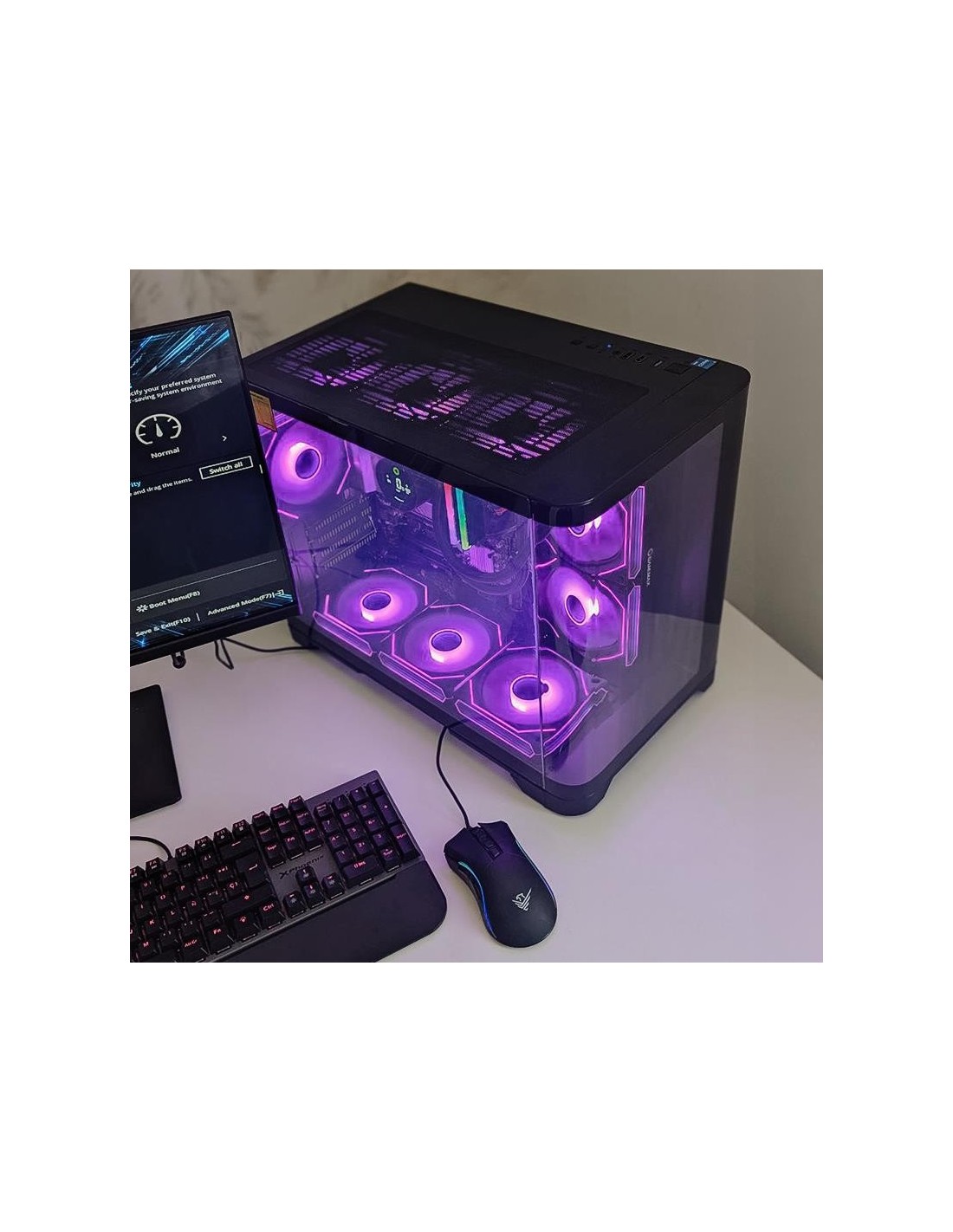 ORDENADOR GAMING HYPE M RGB I9 14900K/32GB/SSD1TB NVME/R.LIQ/850W