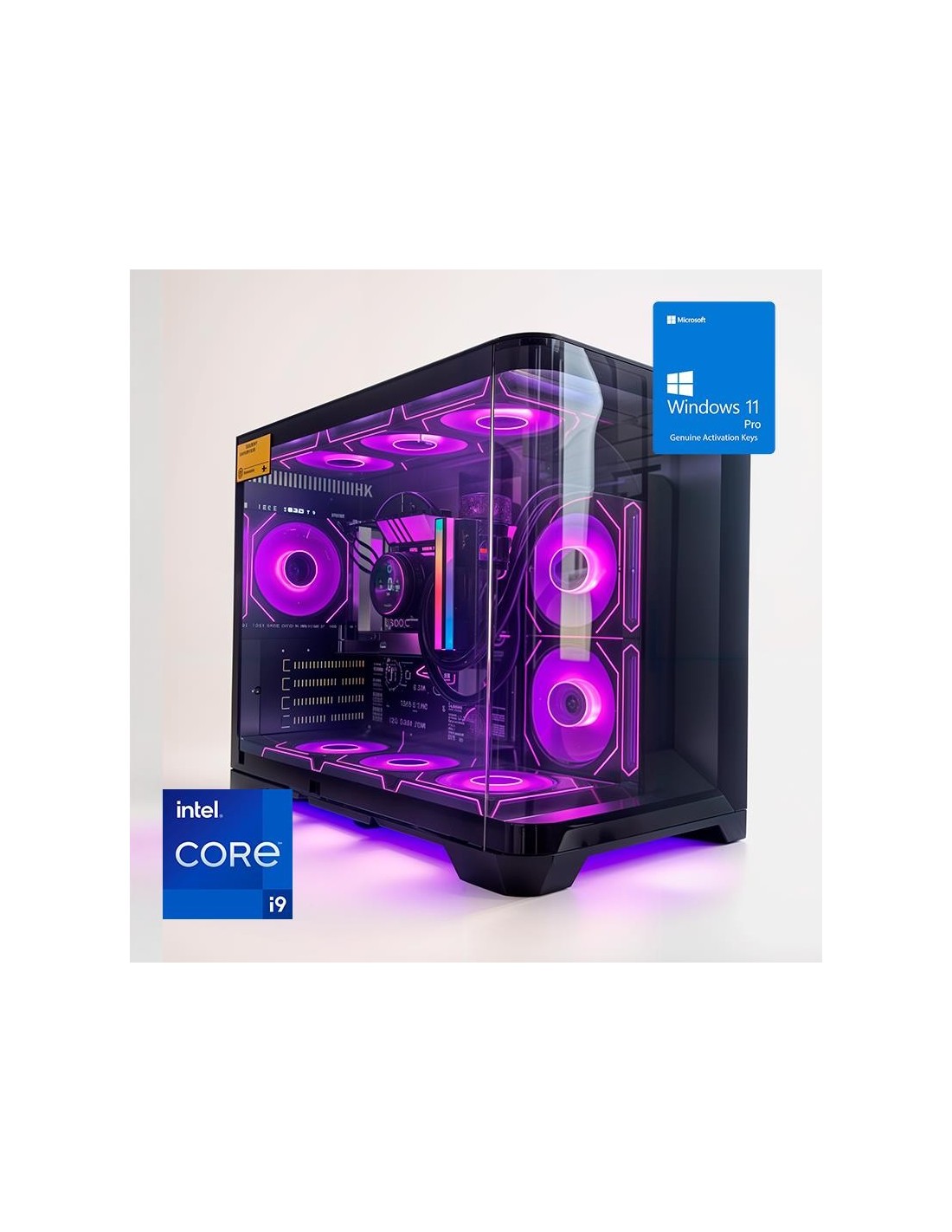 ORDENADOR GAMING HYPE M RGB I9 14900K/32GB/SSD1TB NVME/R.LIQ/850W/W11PRO