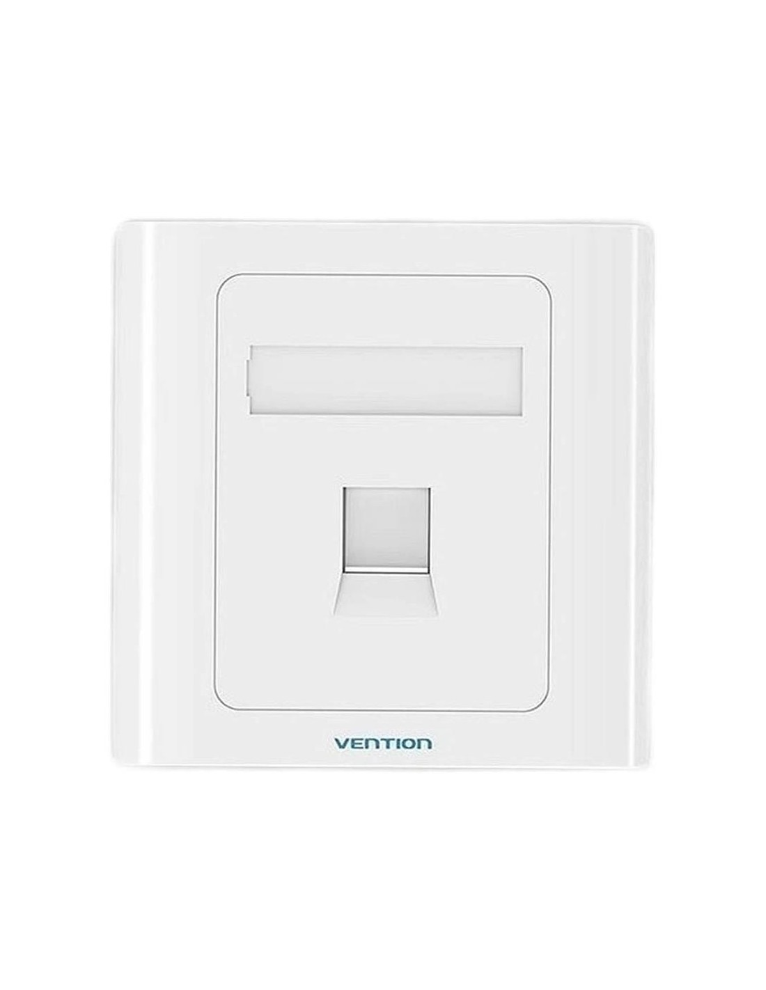 ROSETA DE PARED VENTION RJ45 CAT.6 UTP 1 TOMA WHITE