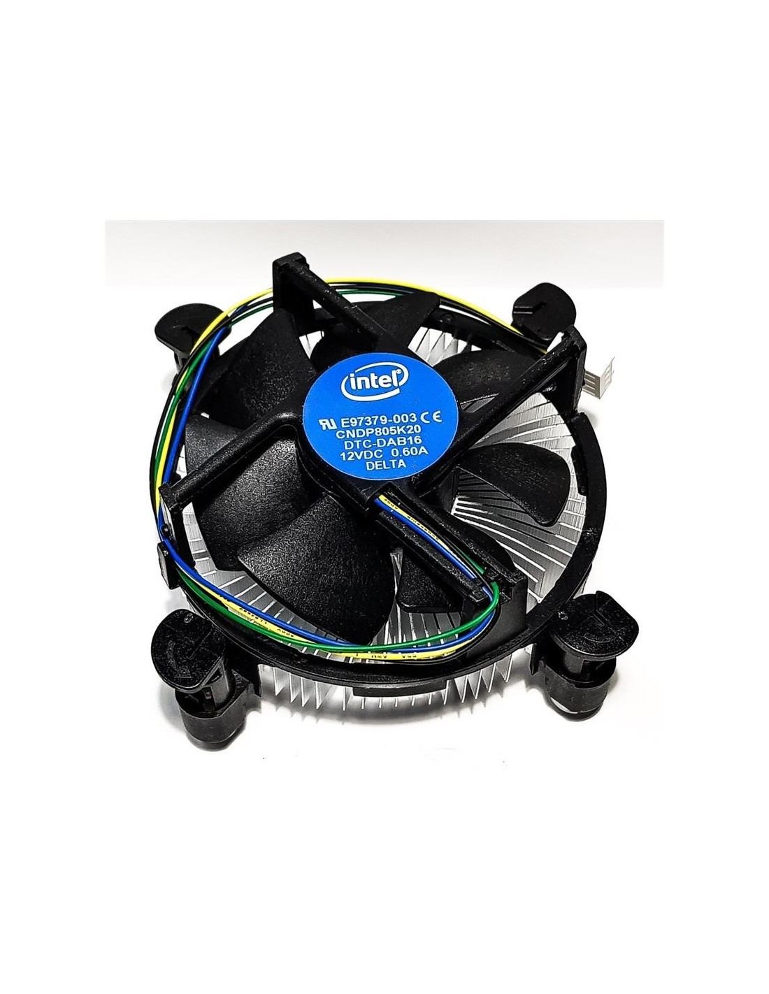VENTILADOR DISIPADOR CPU 120MM INTEL SOCKET 1200 BLACK