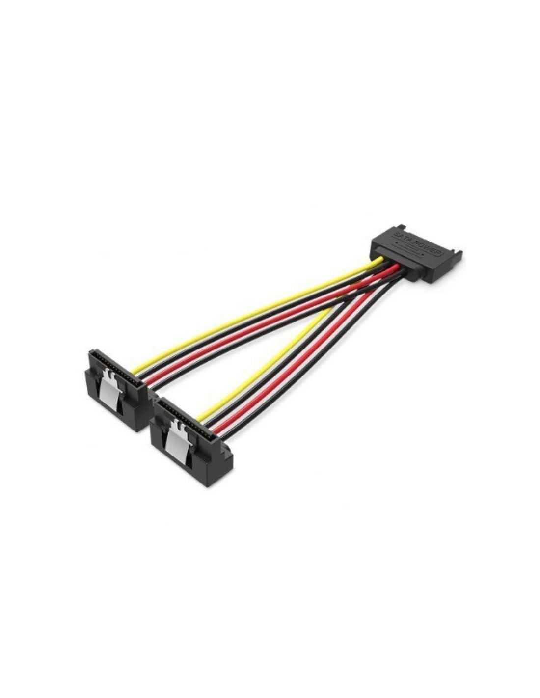 CABLE ALIMENTACION VENTION SATA/M - 2X SATA/H 15CM