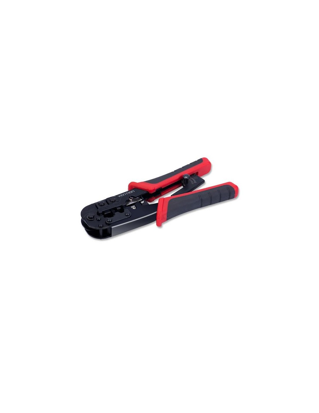 CRIMPADORA VENTION METALICA RJ45 BLACK/RED