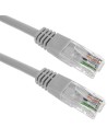 CABLE DE RED CAT.5E UTP FLEX 0.25M GREY