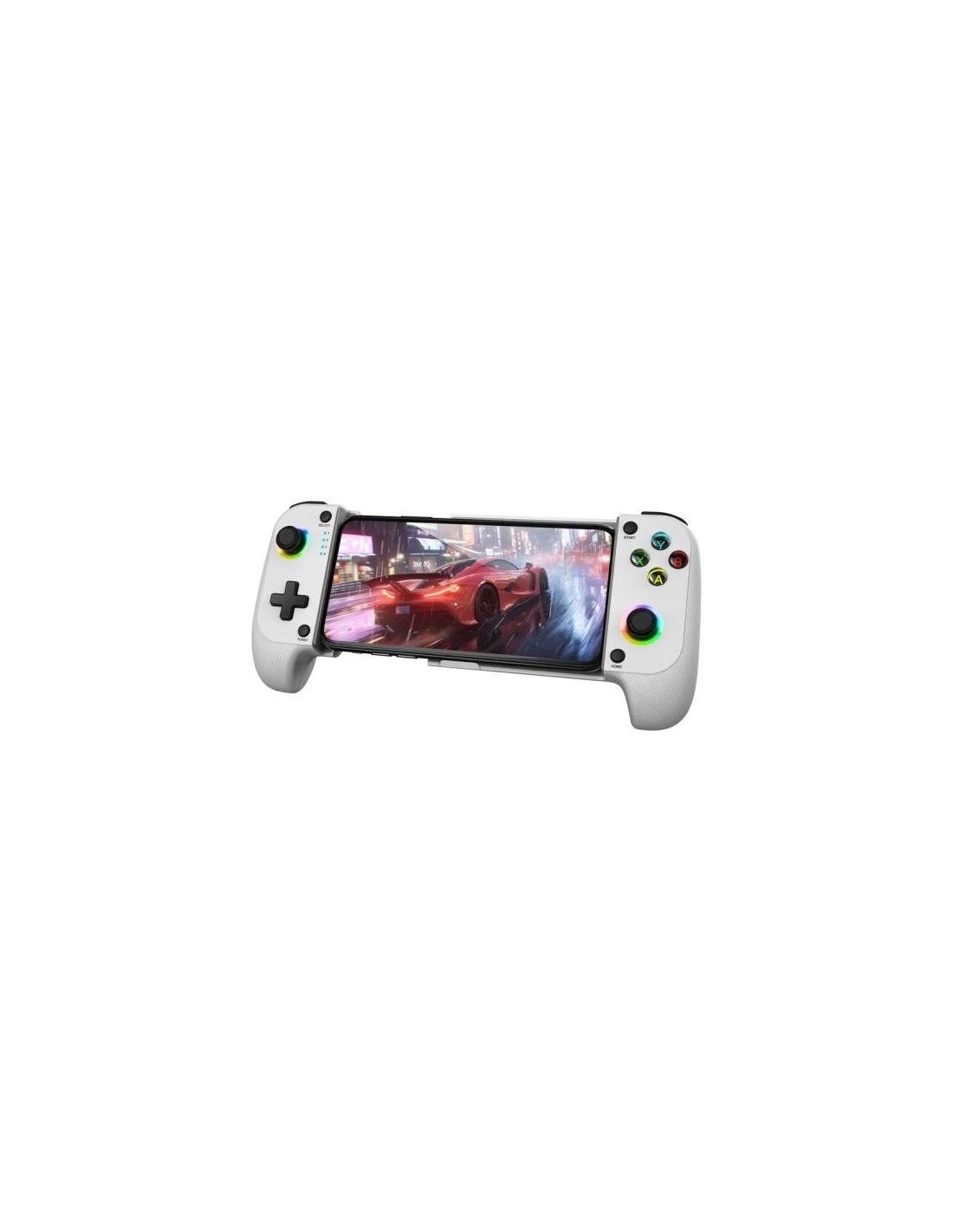MANDO MARS GAMING GAMEPAD PARA SMARTPHONE WIRELESS RGB WHITE