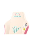 SILLA GAMING PHOENIX NOVA CUERO CREAM EDITION WHITE/PINK