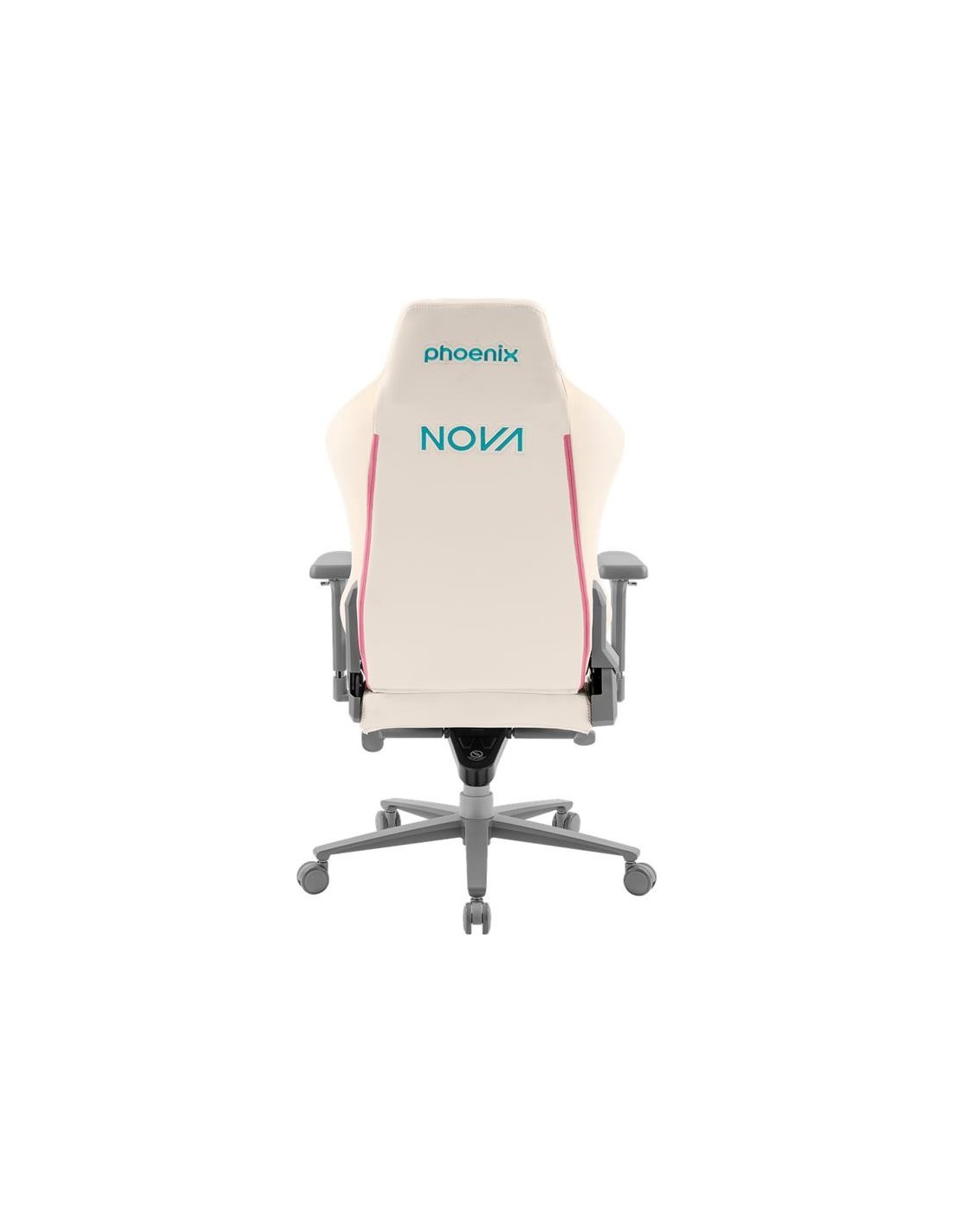 SILLA GAMING PHOENIX NOVA CUERO CREAM EDITION WHITE/PINK
