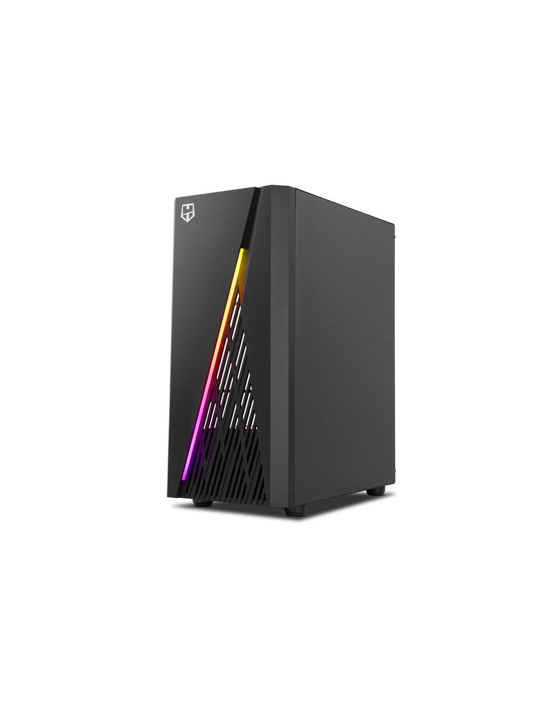CAJA ORDENADOR GAMING NOX HUMMER FROST CRISTAL ATX ARGB