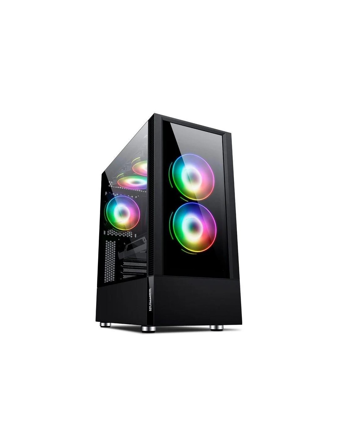 CAJA ORDENADOR GAMING NOX HUMMER NEMESIS ATX ARGB BLACK