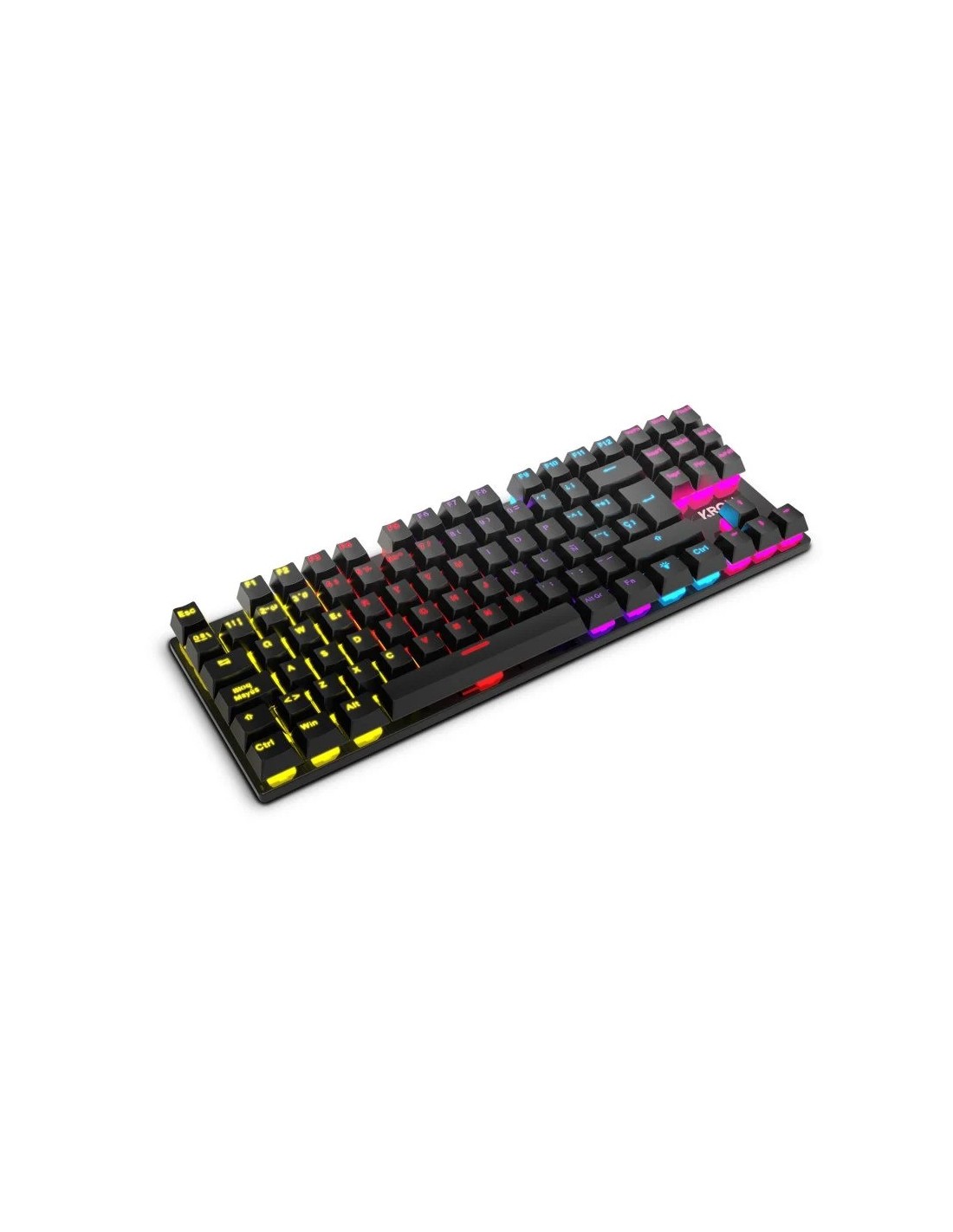 TECLADO GAMING KROM KASIC MECANICO TKL USB RGB