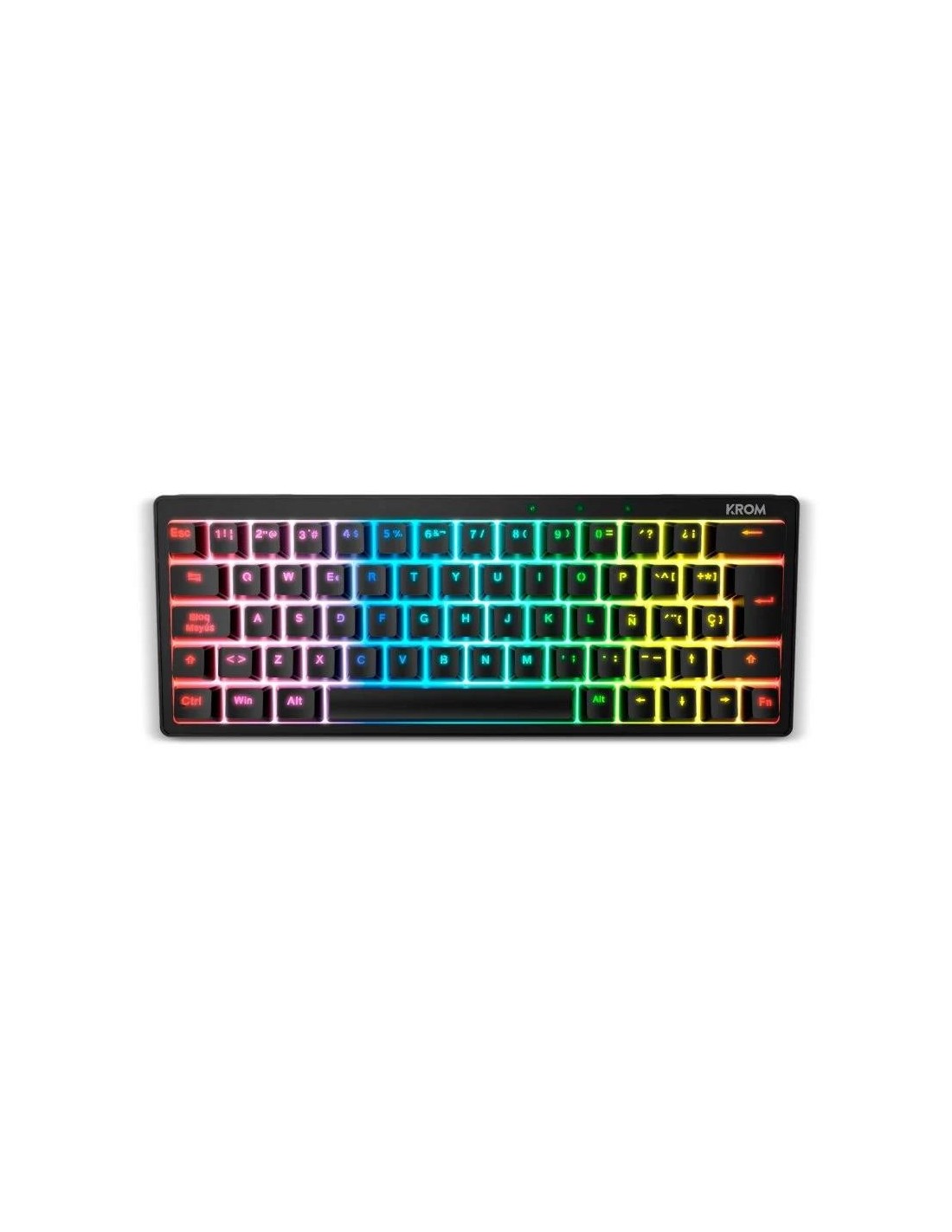 TECLADO GAMING KROM KREATOR MECANICO TKL USB RGB