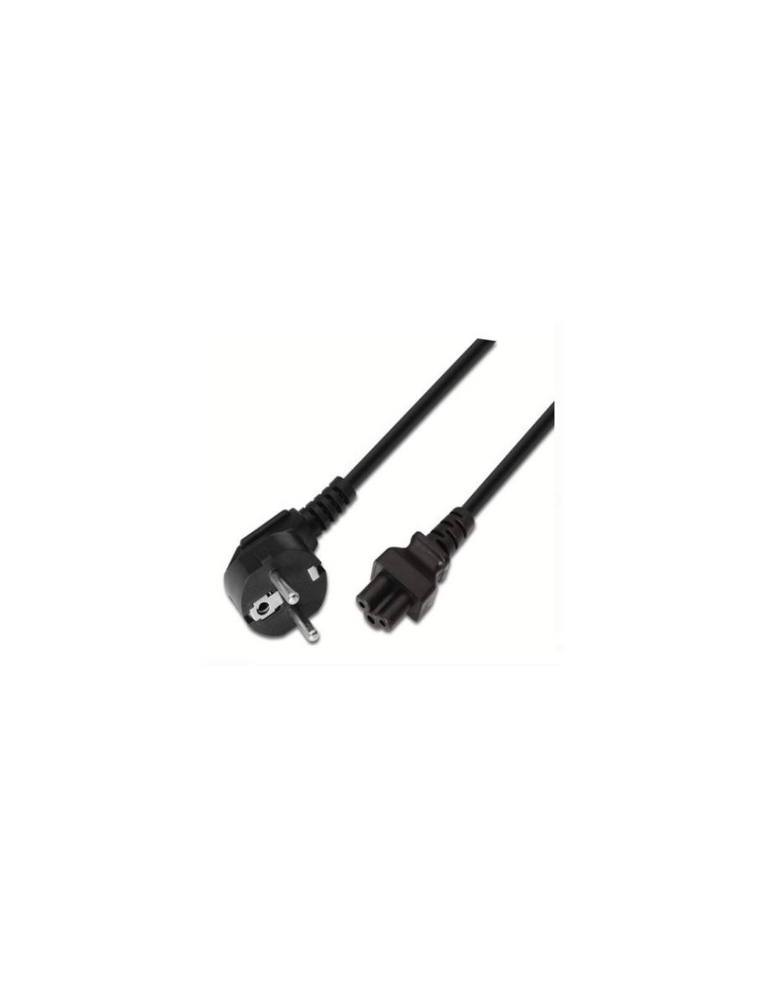 CABLE ALIMENTACION ONEWAY NOTEBOOK TREBOL 1.8M BLACK