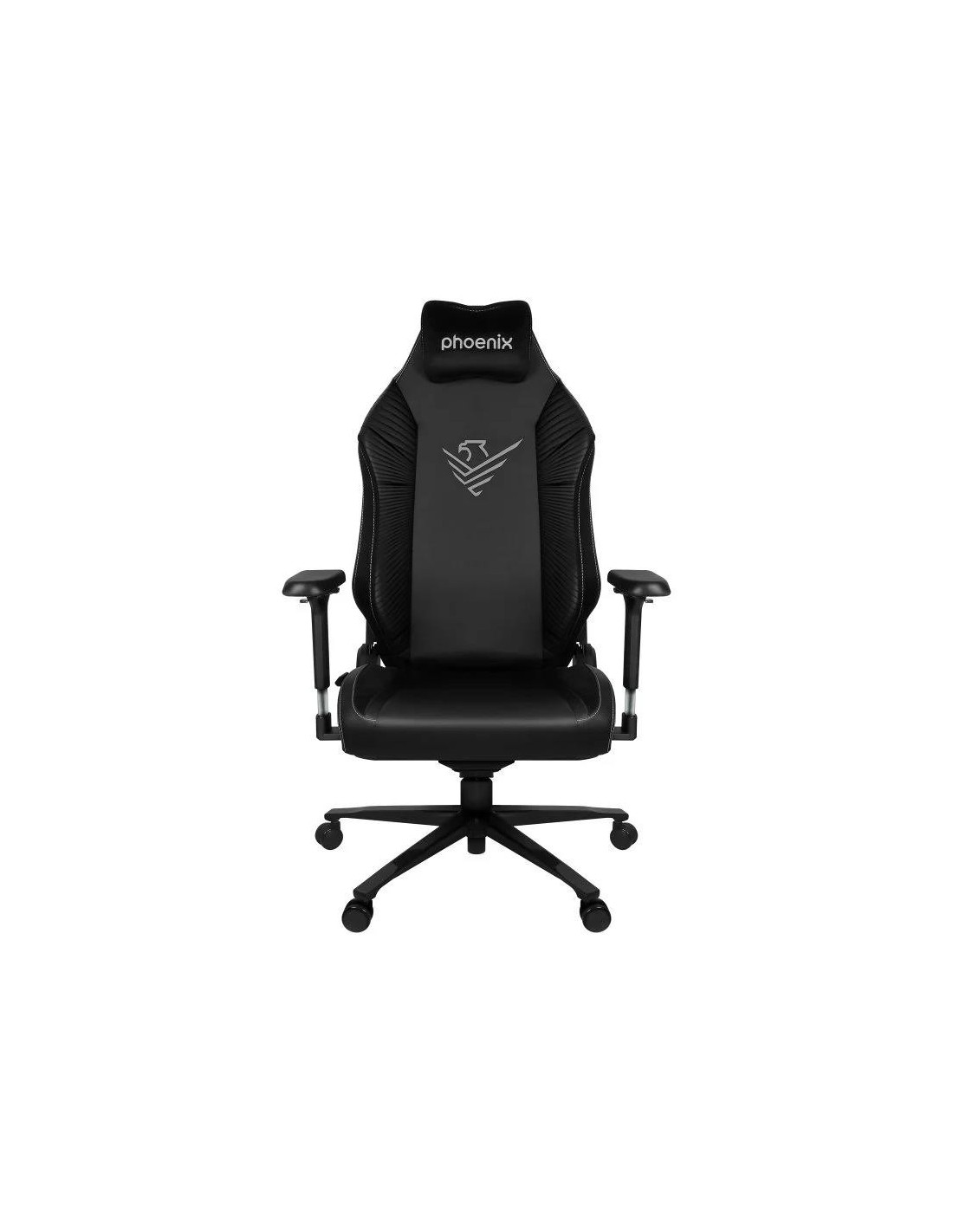 SILLA GAMING PHOENIX CUERO MONARCH TALLA XL BLACK