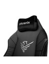 SILLA GAMING PHOENIX CUERO MONARCH TALLA XL BLACK