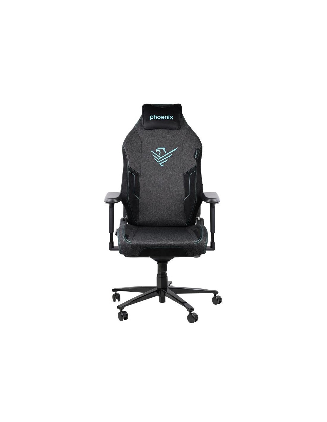 SILLA GAMING PHOENIX TELA MONARCH TALLA R BLACK/BLUE