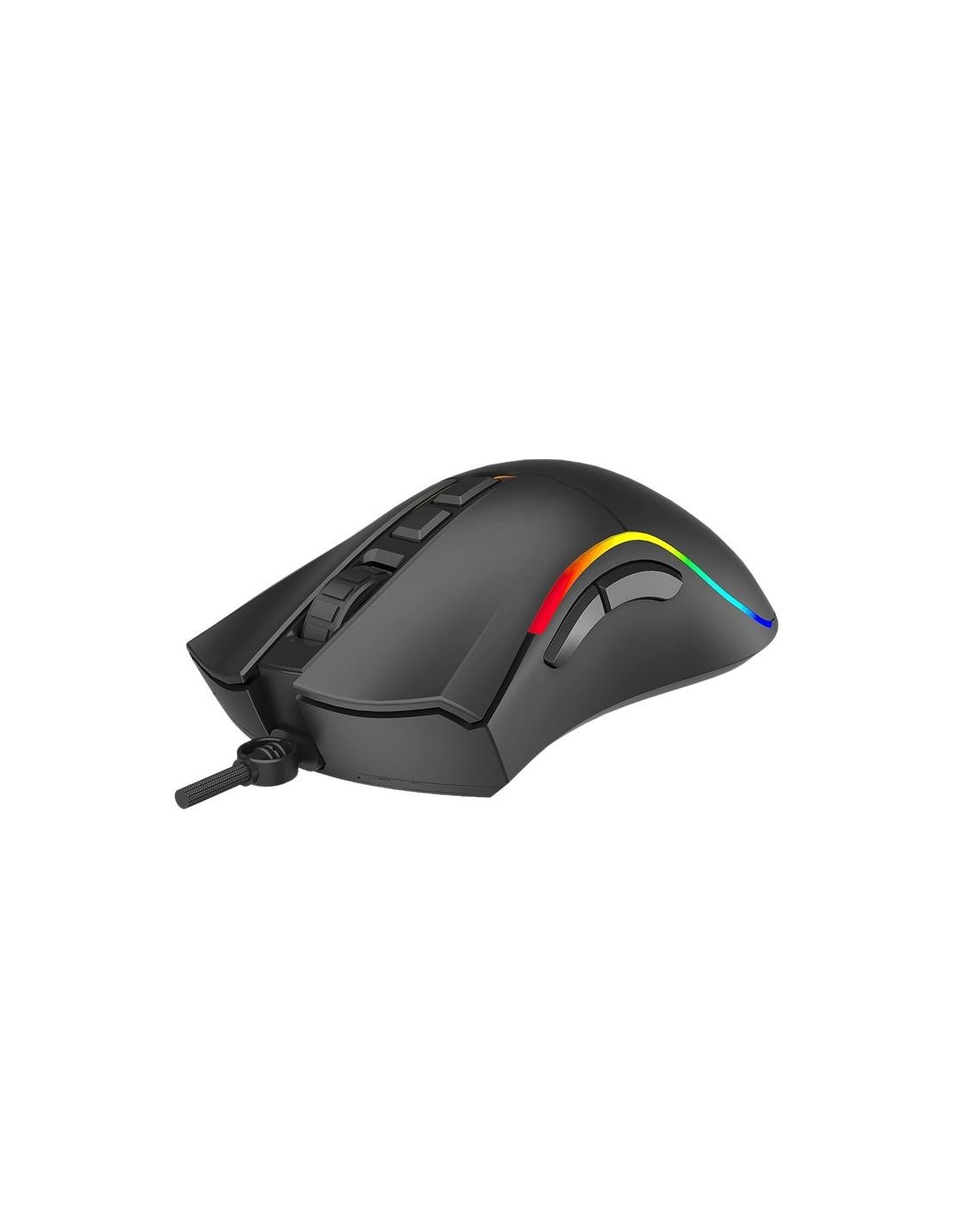 RATON PHOENIX GAMING VOID USB RGB 12000 DPI 7 BOTONES BLACK