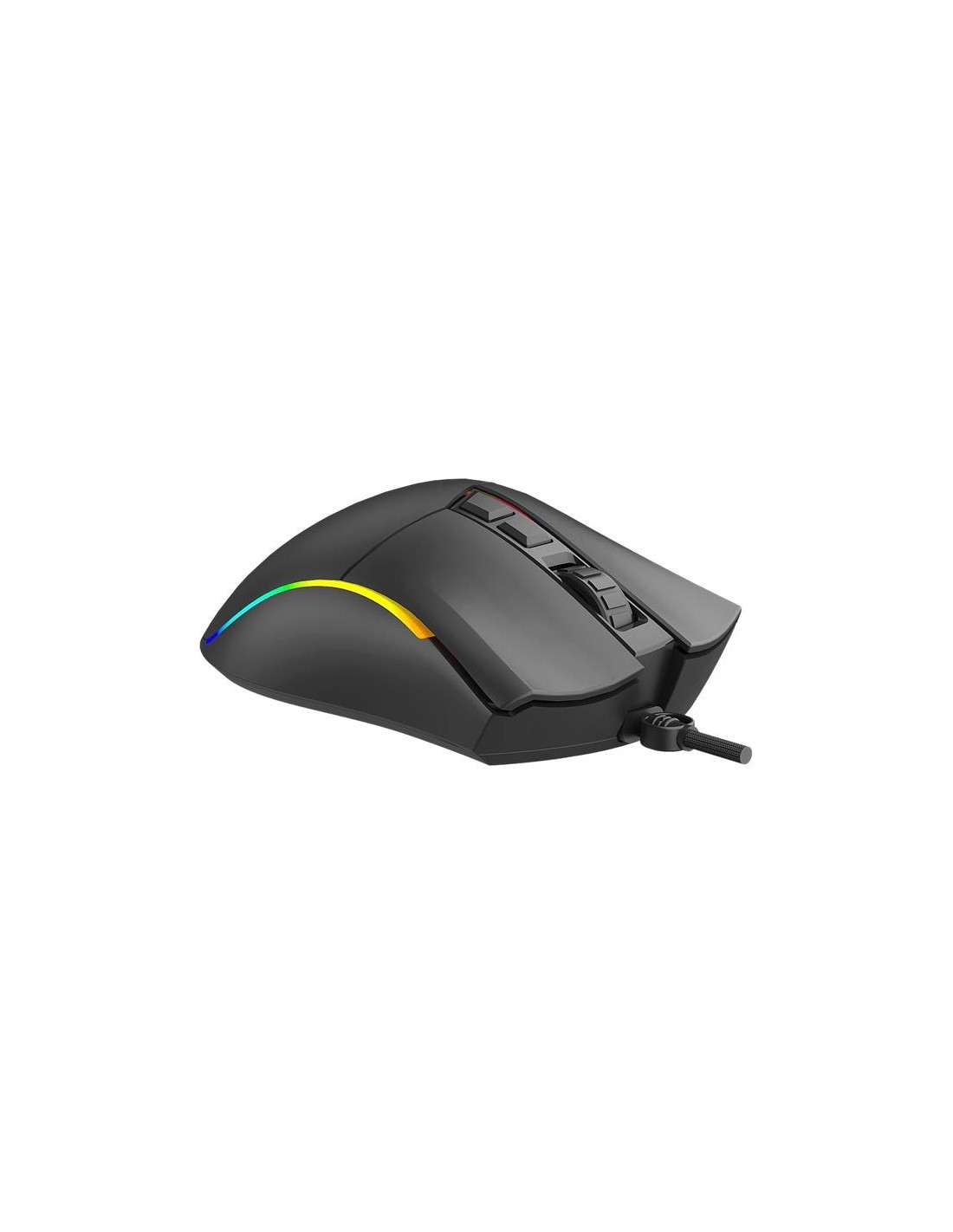 RATON PHOENIX GAMING VOID USB RGB 12000 DPI 7 BOTONES BLACK