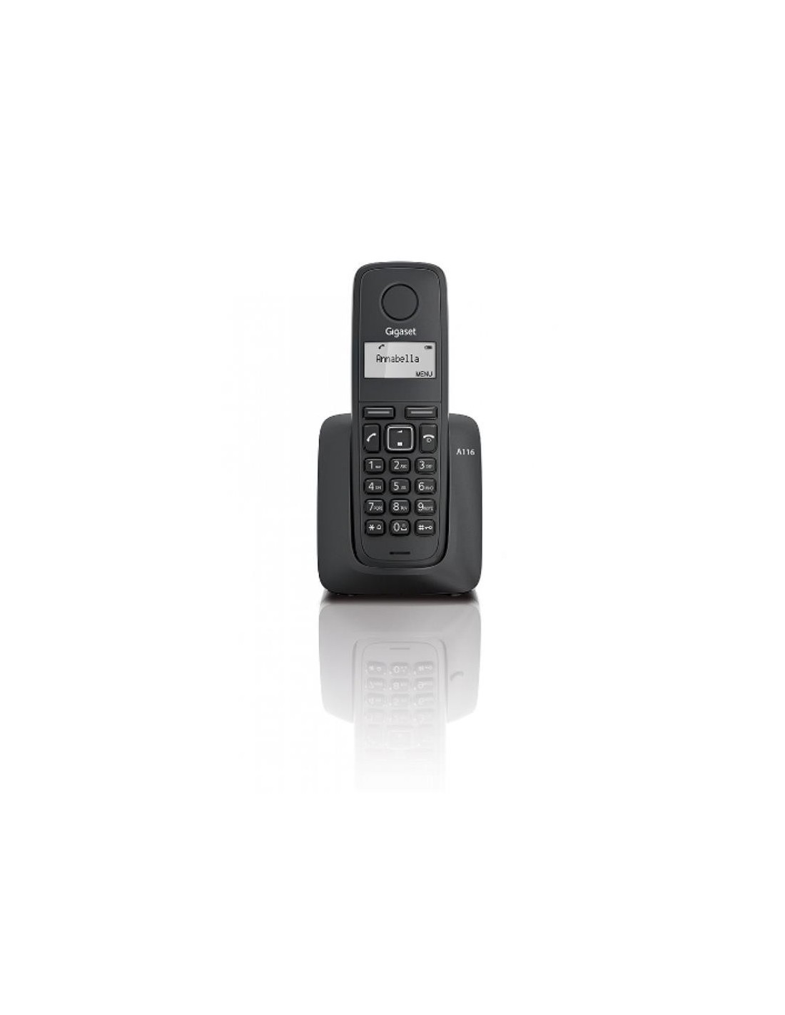 TELEFONO GIGASET A116 NEO WIRELESS BLACK