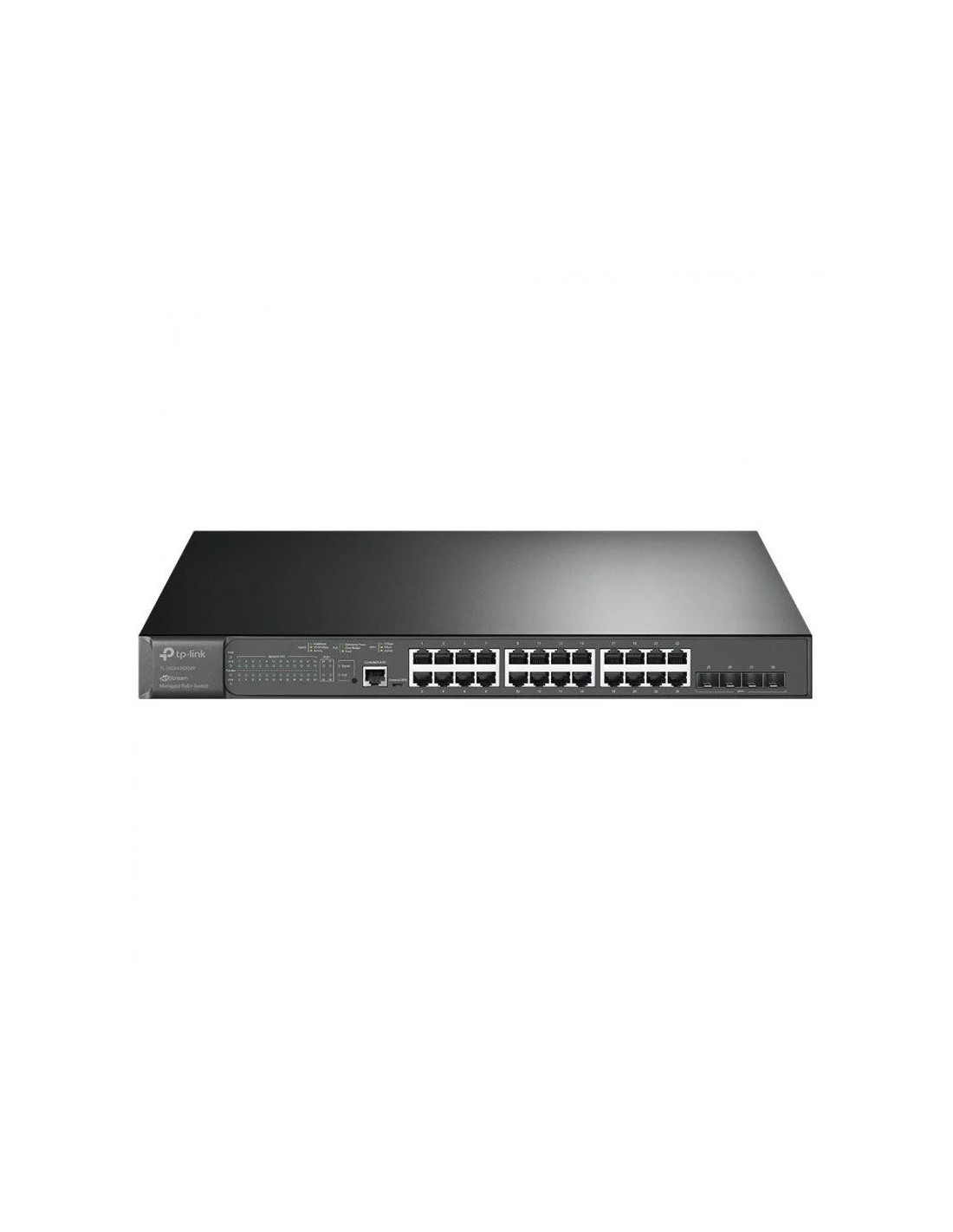 SWITCH TP-LINK 24 PUERTOS GIGABIT X4 SFP+ 10G X16 POE+ X8 POE++ L2+