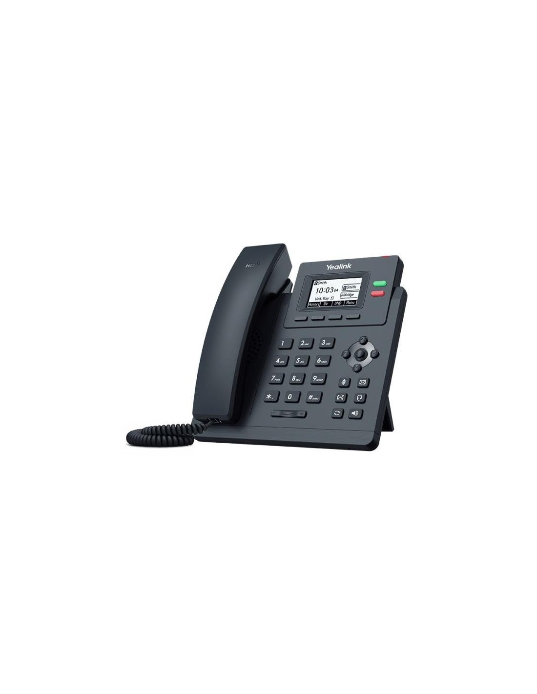 TELEFONO YEALINK SIP-T31P IP 2 LINES HD VOICE POE