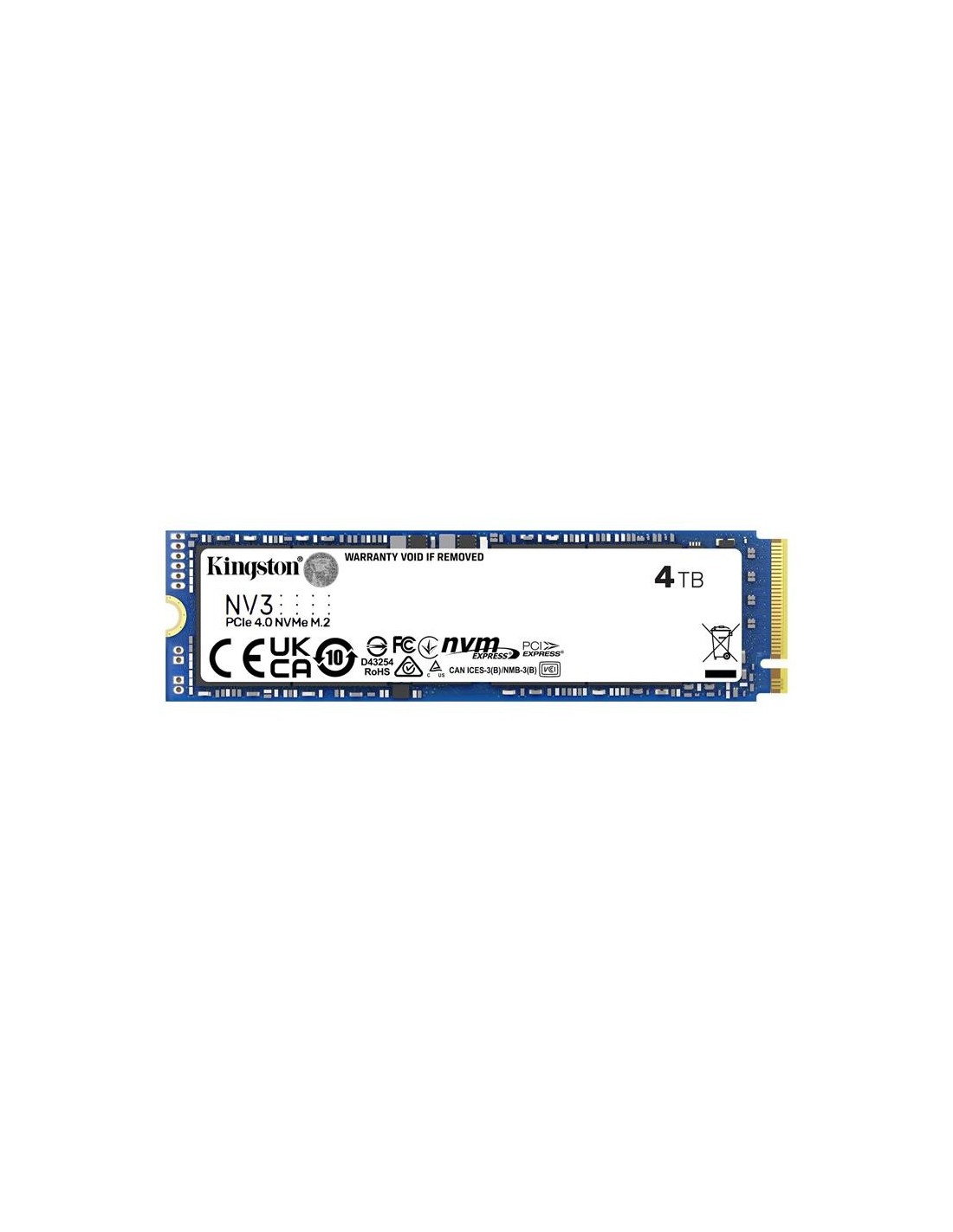 DISCO DURO SSD KINGSTON NV3 4TB M2 NVME PCIE 4.0 M.2 2280