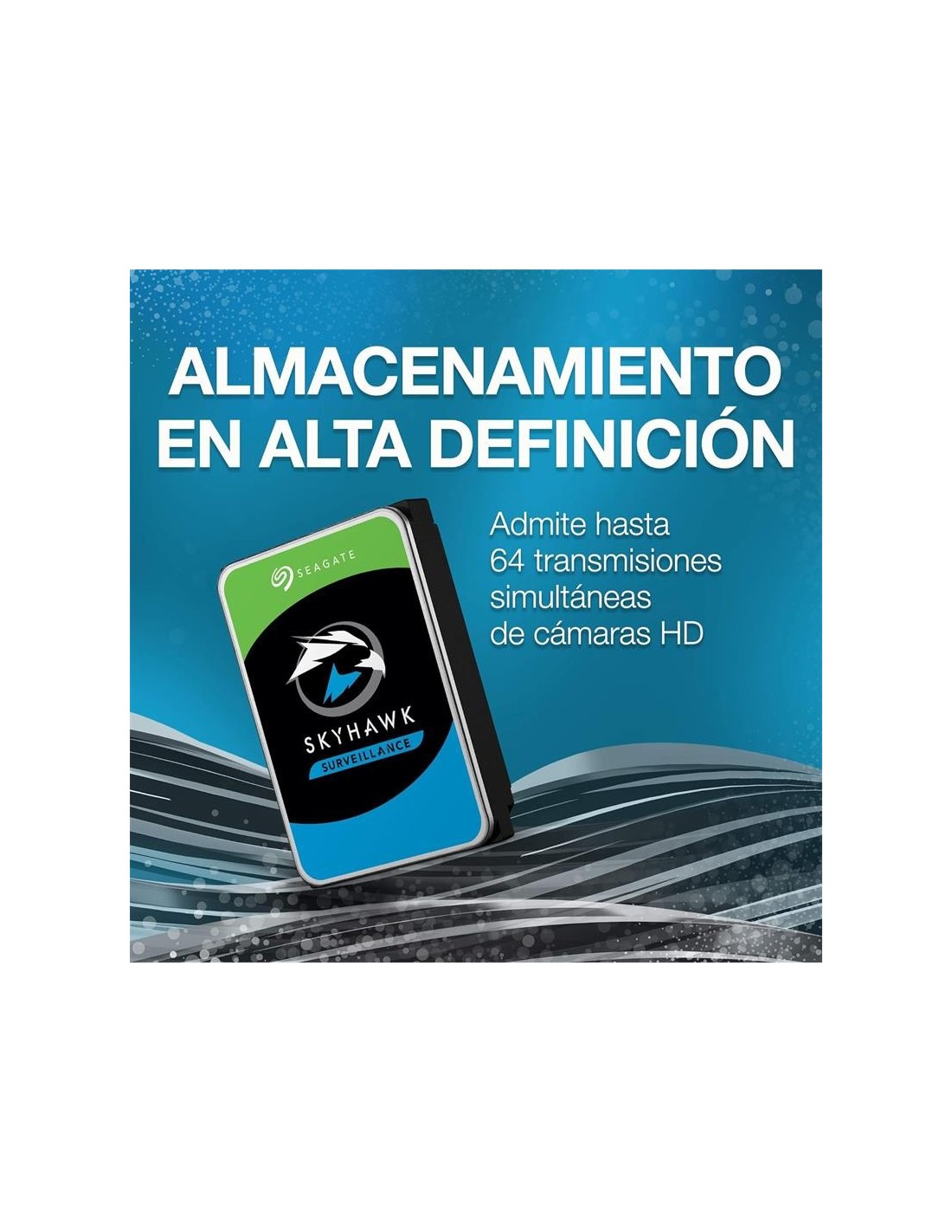 DISCO DURO SEAGATE SKYHAWK 4TB 3.5 SATA3