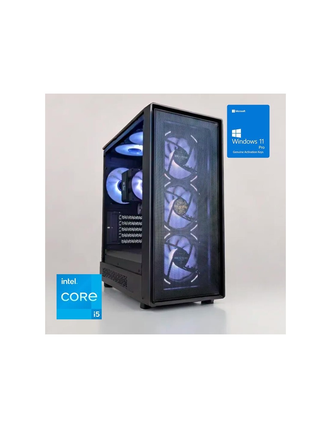 ORDENADOR GAMING STORM RGB I5 12400/8G/SSD500 NVME/600W/W11PRO