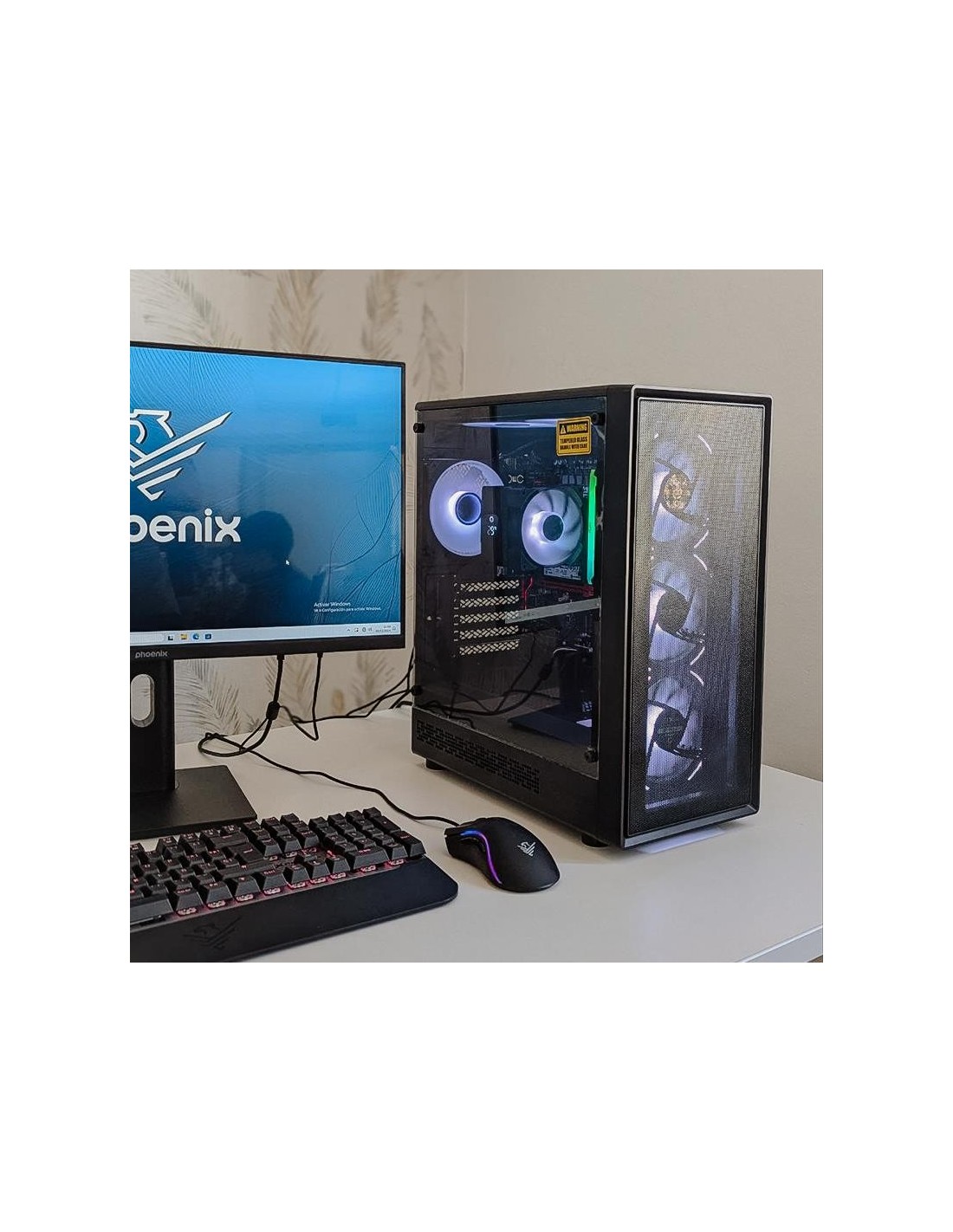 ORDENADOR GAMING STORM RGB I7 12700/16G/SSD500 NVME/600W/W11PRO