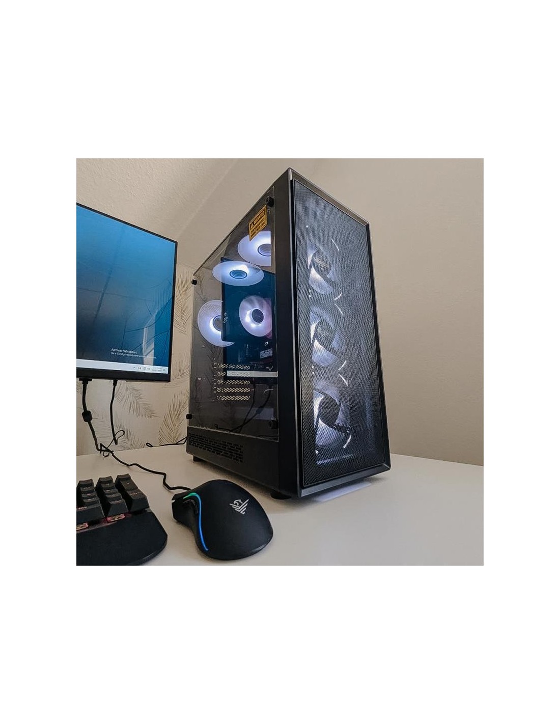 ORDENADOR GAMING STORM RGB I7 12700/16G/SSD500 NVME/600W/W11PRO