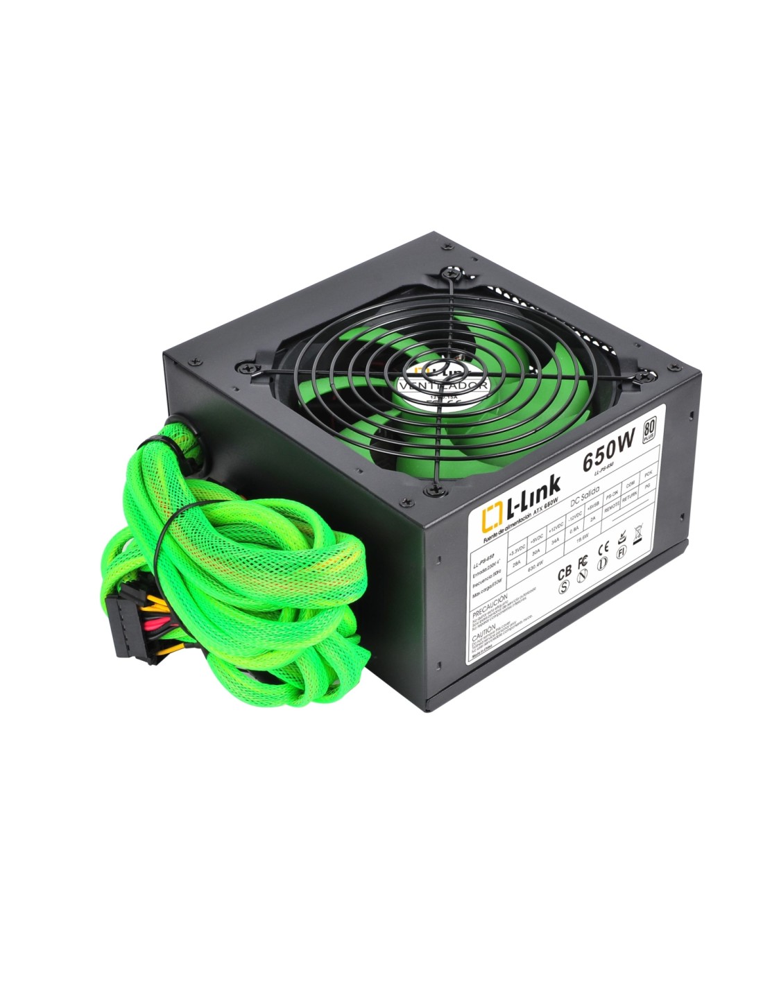 FUENTE ATX 650W LL-PS-650